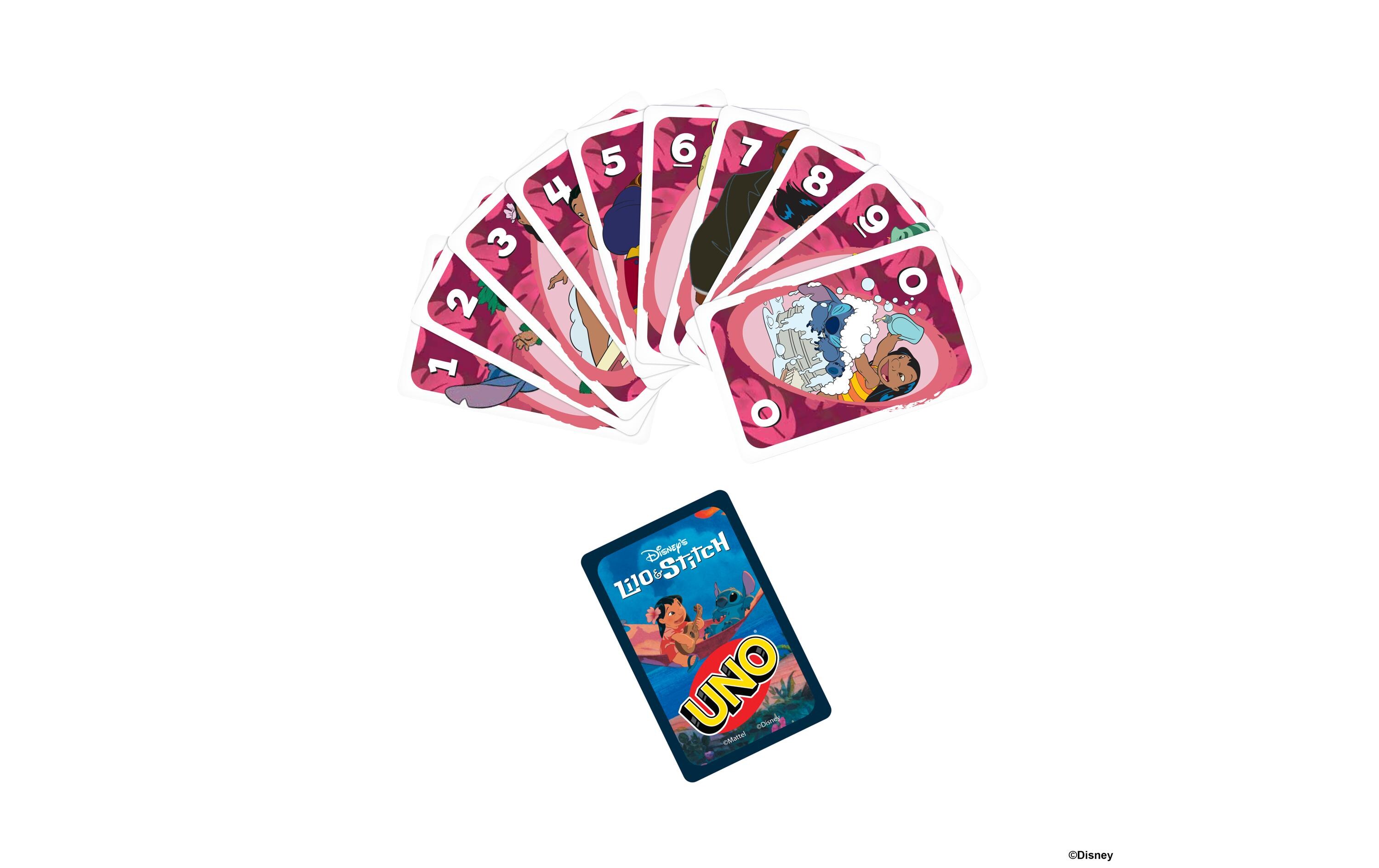 Mattel Spiele UNO Lilo und Stitch