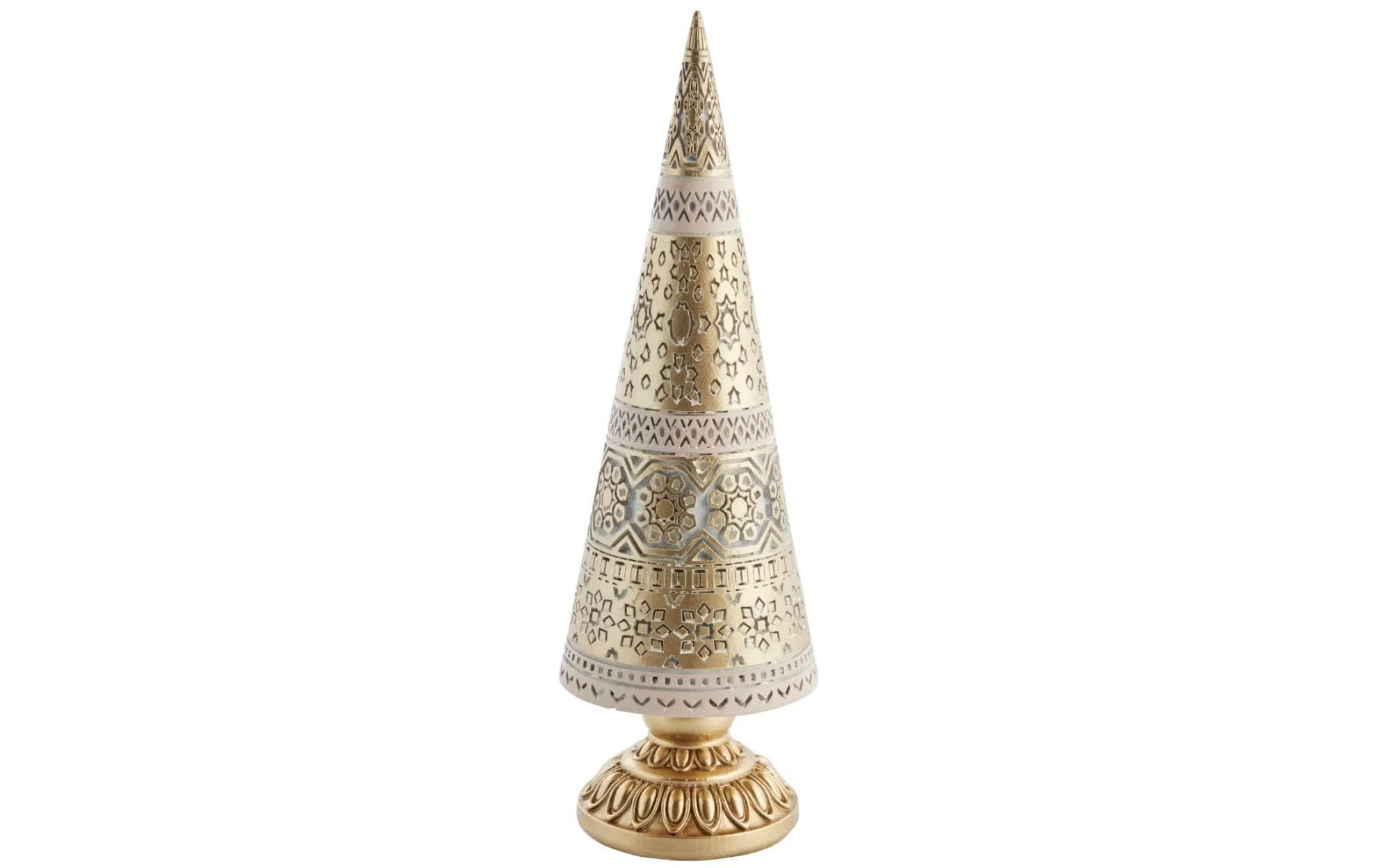 Lene Bjerre Weihnachtsbaum Alana 30 cm, Gold / Creme