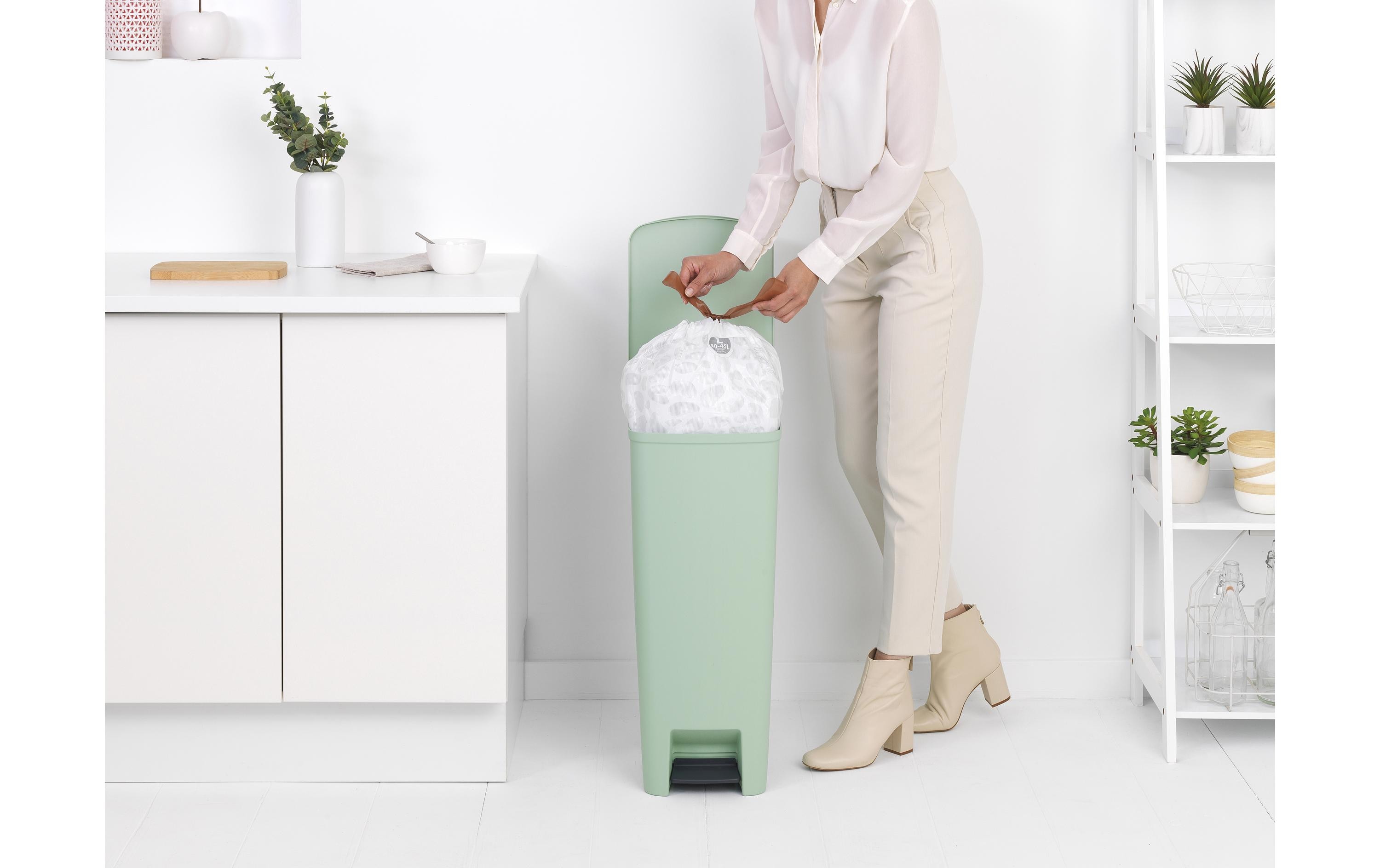 Brabantia Abfalleimer StepUp 40 l, Hellgrün