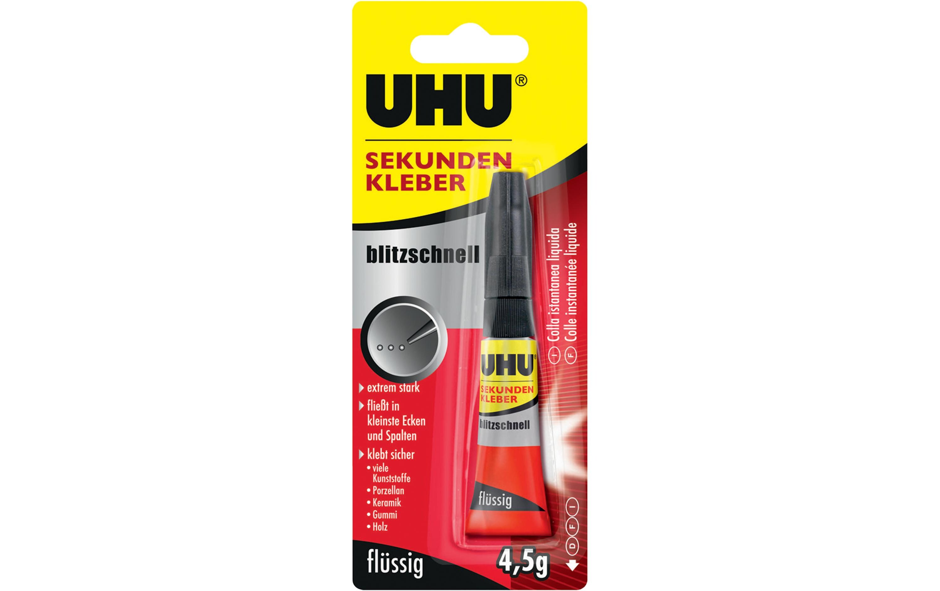 UHU Sekundenkleber blitzschnell 4.5 g