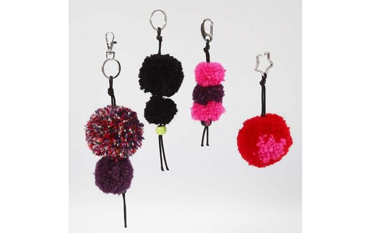 Creativ Company Pompon-Schablone 3.5 + 5.5 + 7 + 9 cm 4 Stück