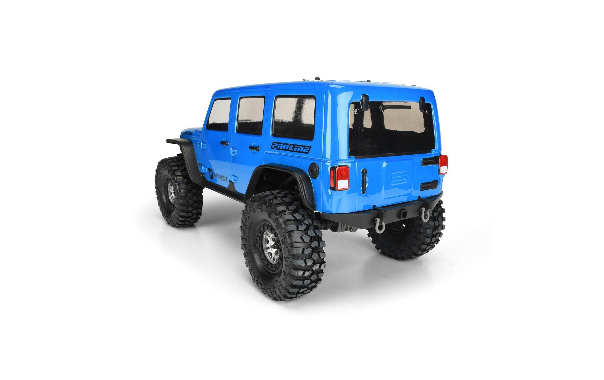 Proline Karosserie Jeep Wrangler Rubicon unlackiert, 1:10