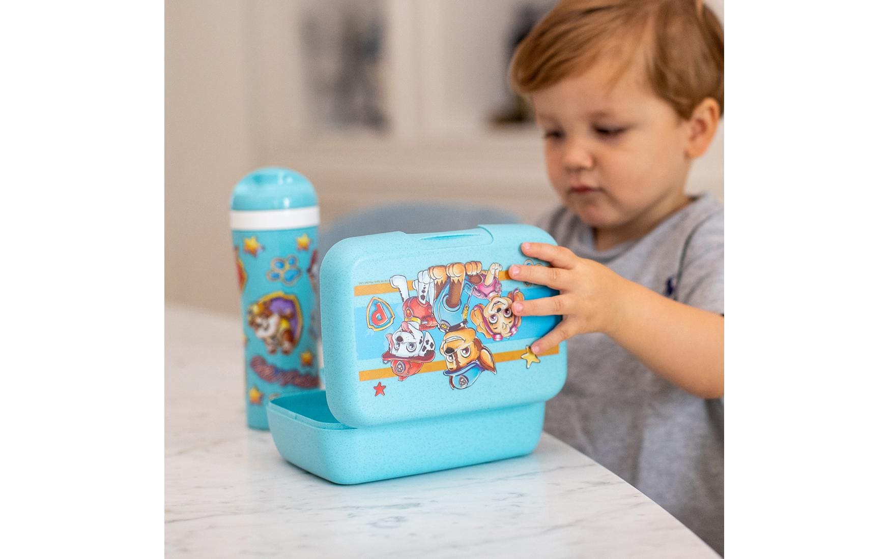 Koziol Lunchbox Candy L, Paw Patrol, Blau/Hellblau