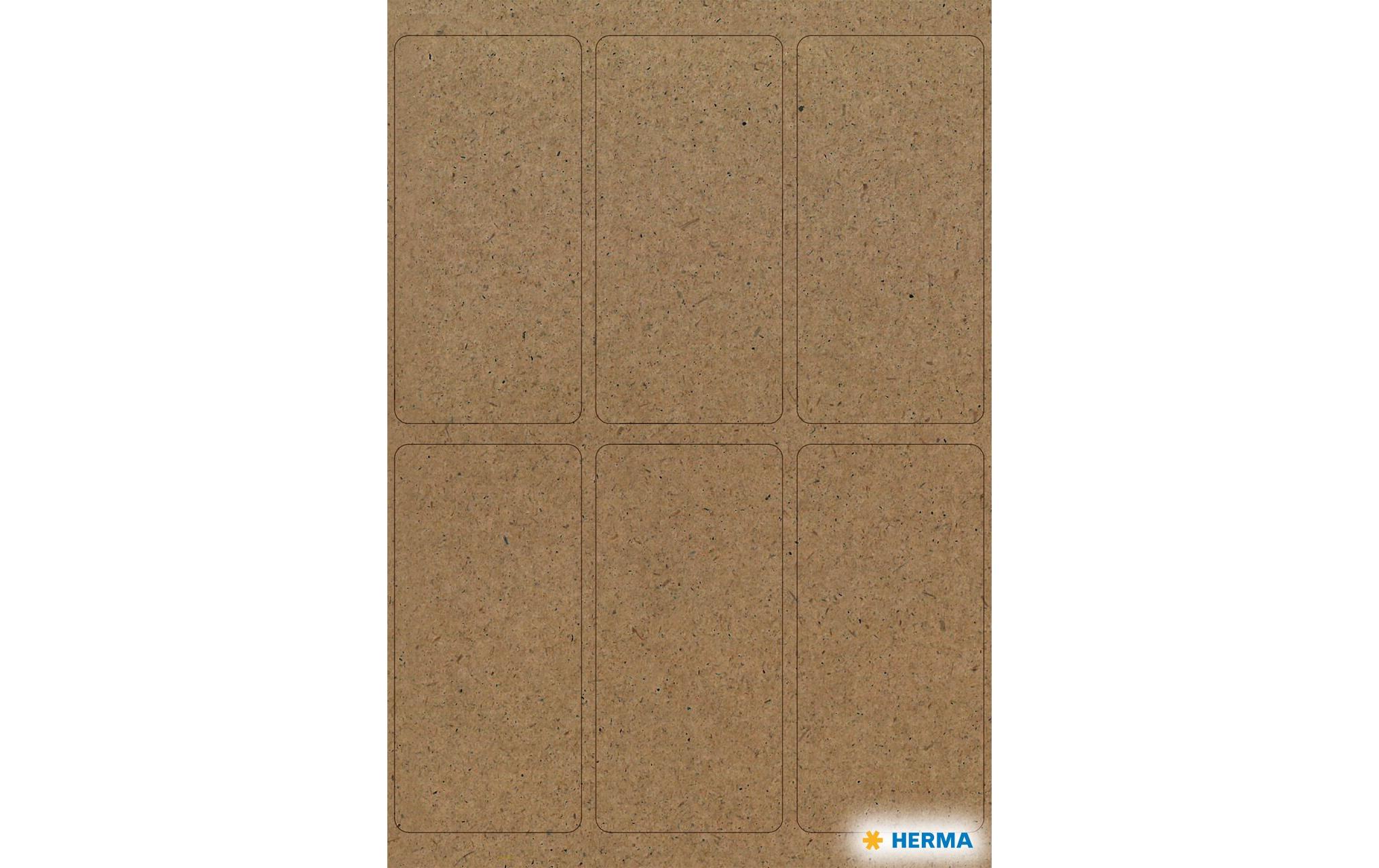 HERMA Vielzweck-Etiketten Silphie 26 x 54 mm, 4 Blatt