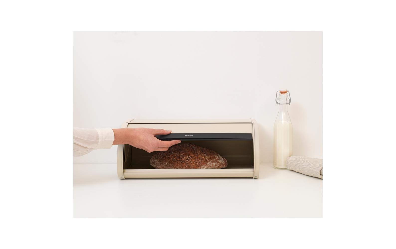 Brabantia Brotkasten zum Rollen Hellbeige