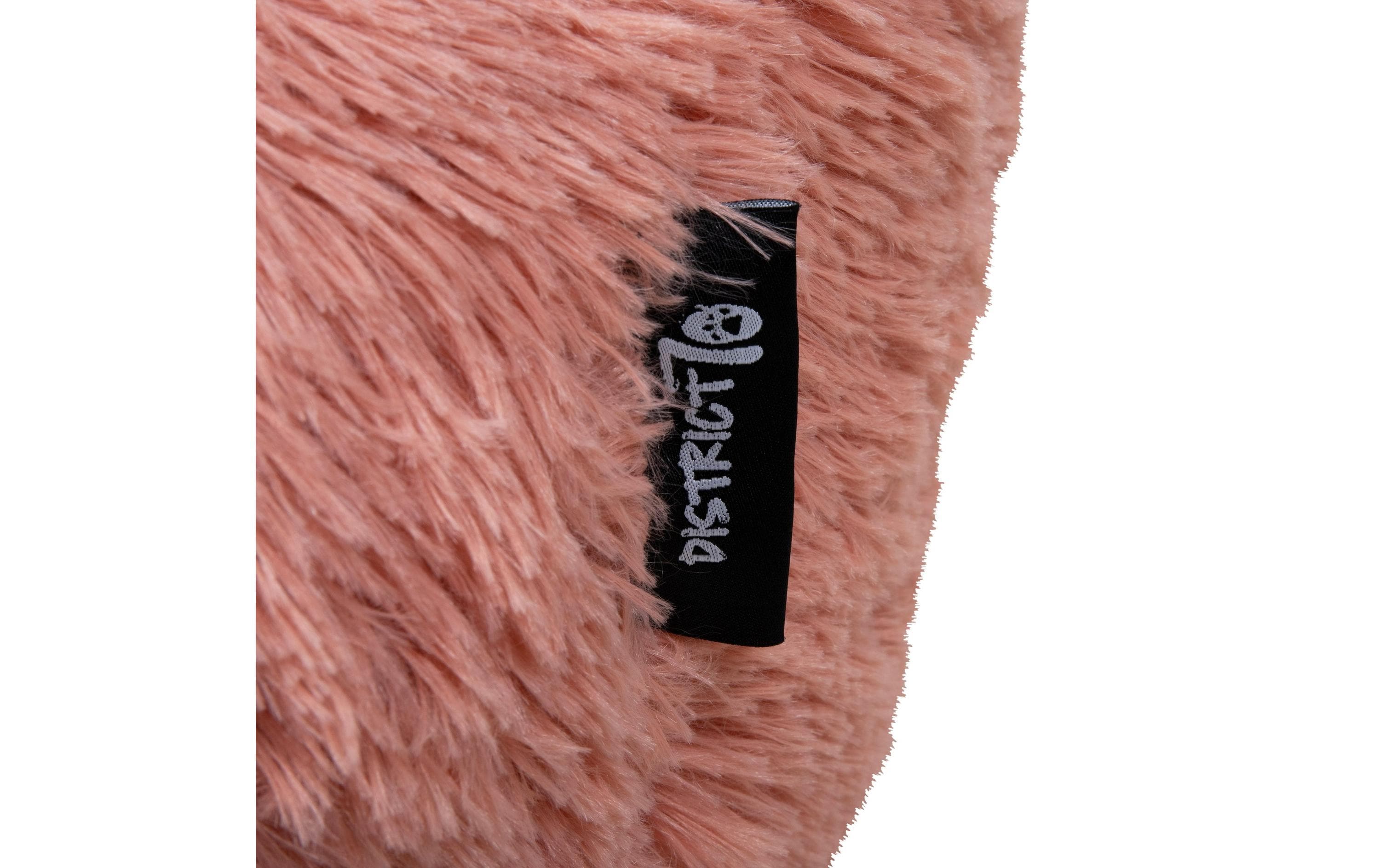 District 70 Hunde-Bett Fuzz, Pink, S