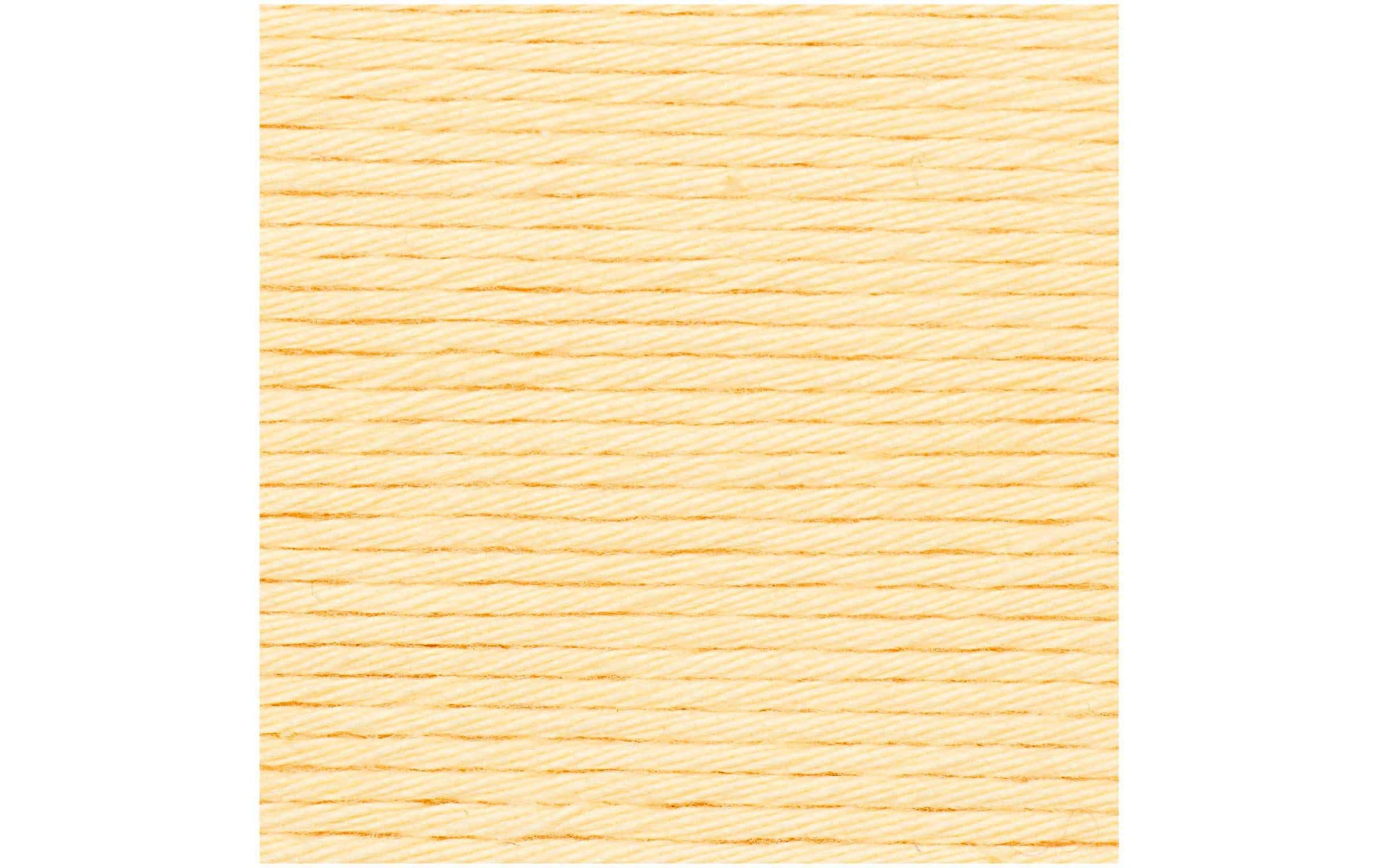 Rico Design Wolle Creative Cotton Aran 50 g Hellgelb