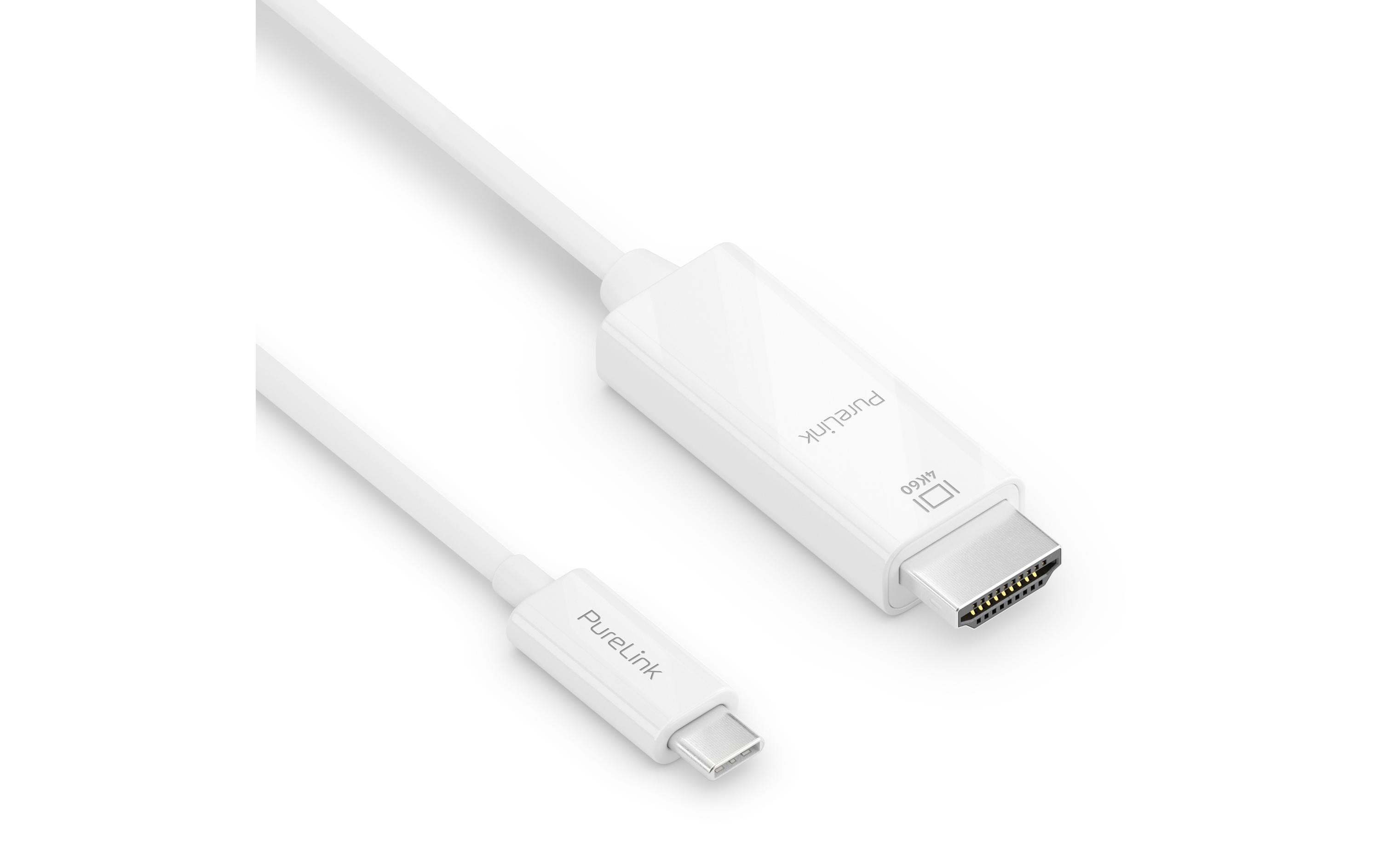 PureLink Kabel IS2200-015 USB Type-C - HDMI, 1.5 m, Weiss