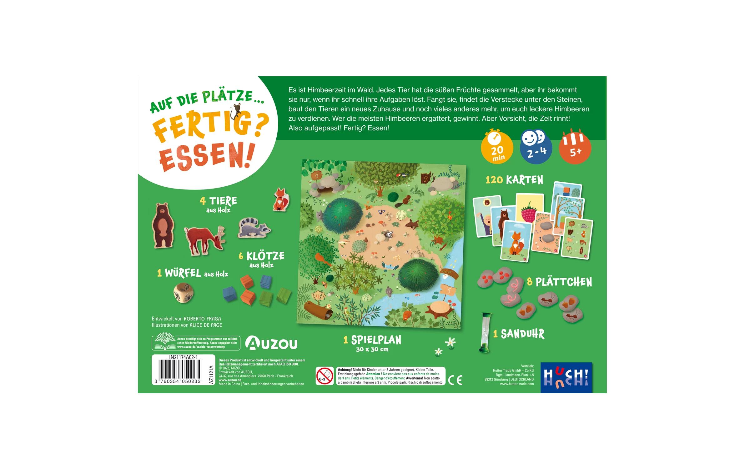 HUCH! Kinderspiel Auf die Plätze Fertig? Essen!