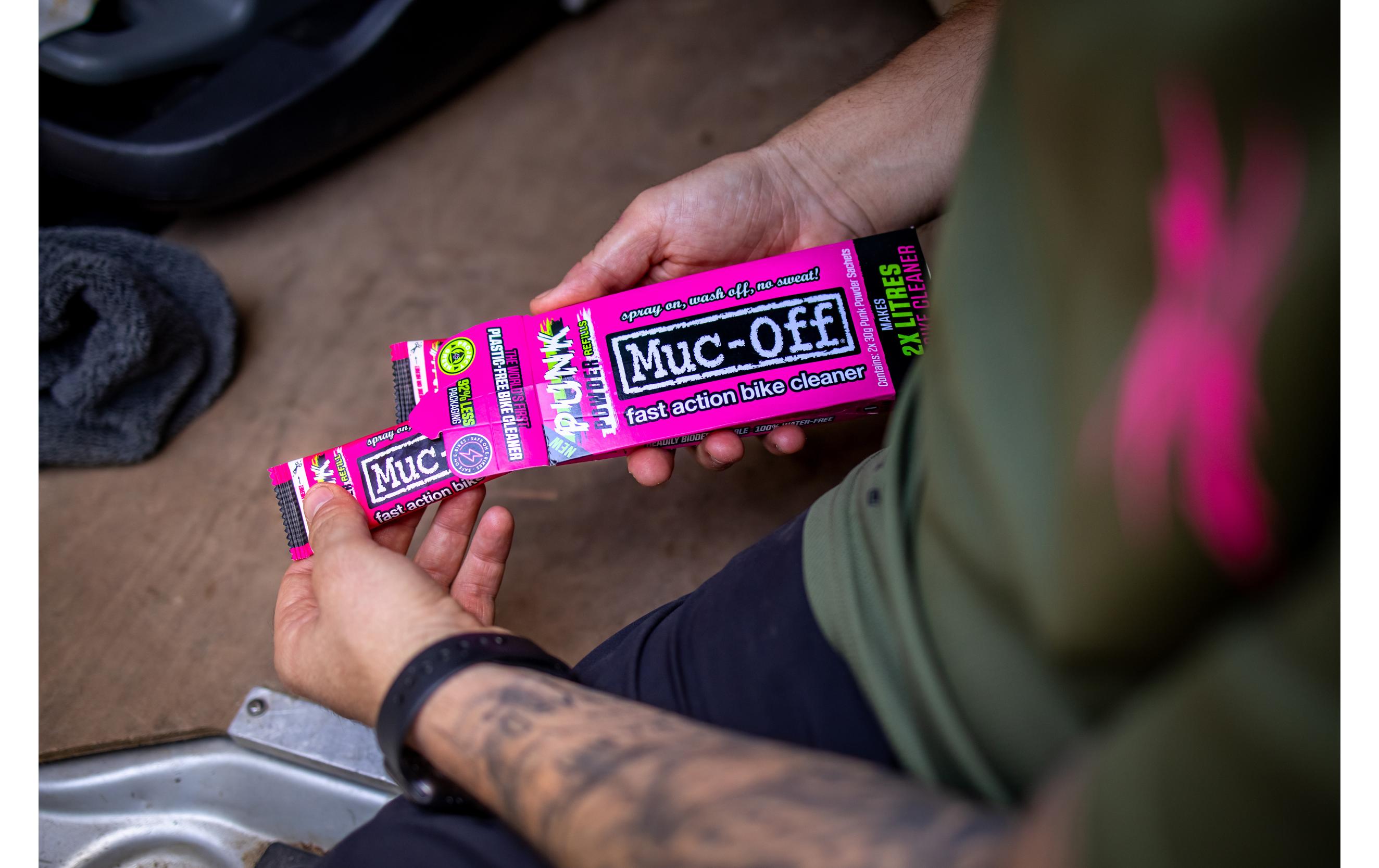 Muc-Off Veloreiniger Punk Powder + Bottle