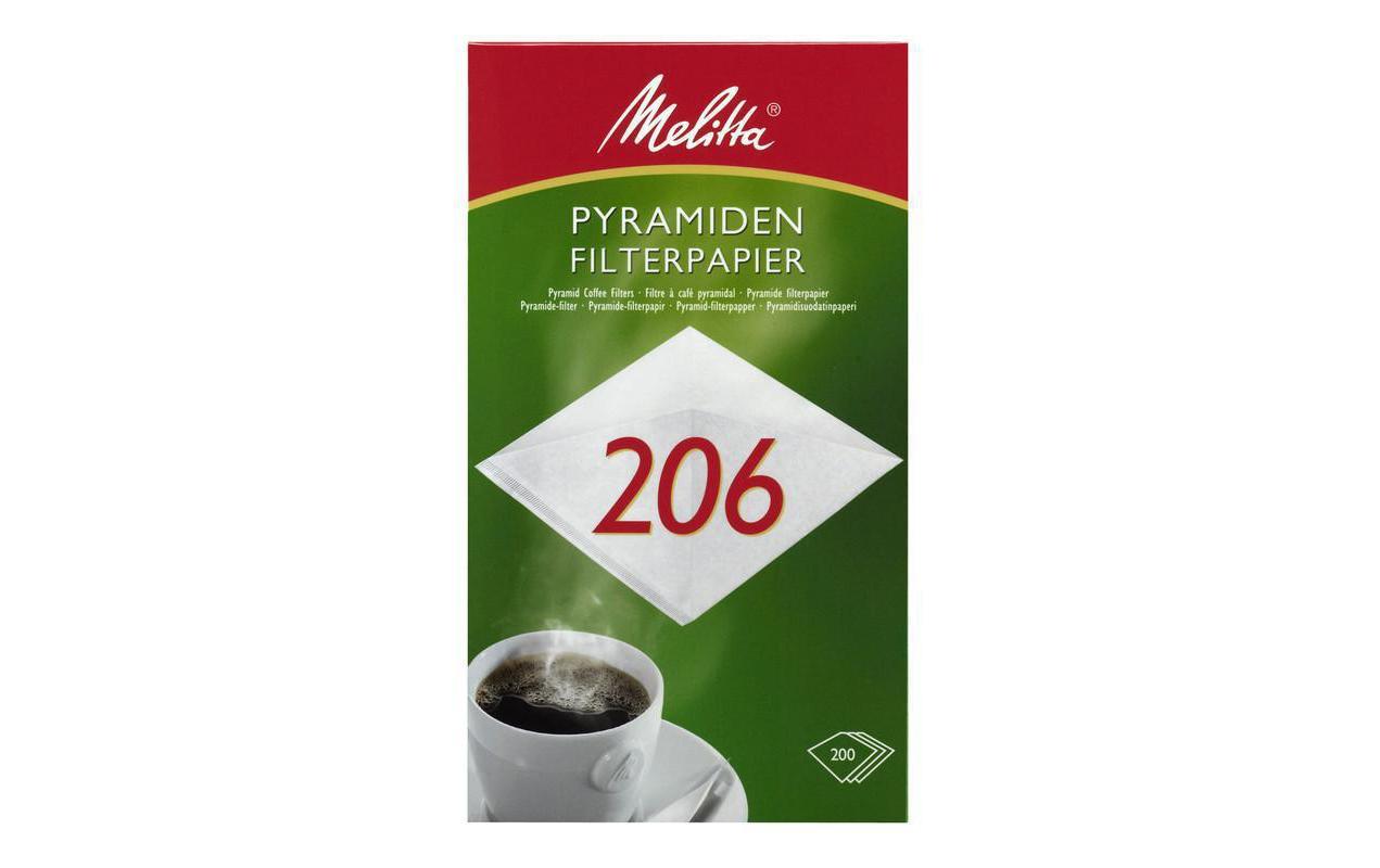 Melitta Filtertüte Pyramide 206 200 Stück