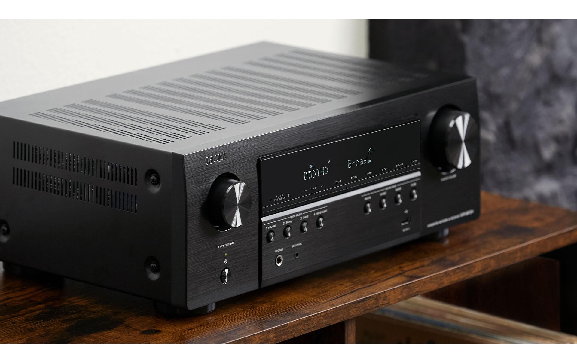 Denon AV-Receiver AVR-S670H Schwarz