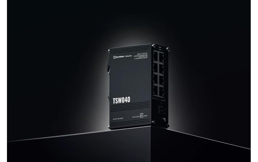 Teltonika Rail PoE+ Switch TSW040 8 Port