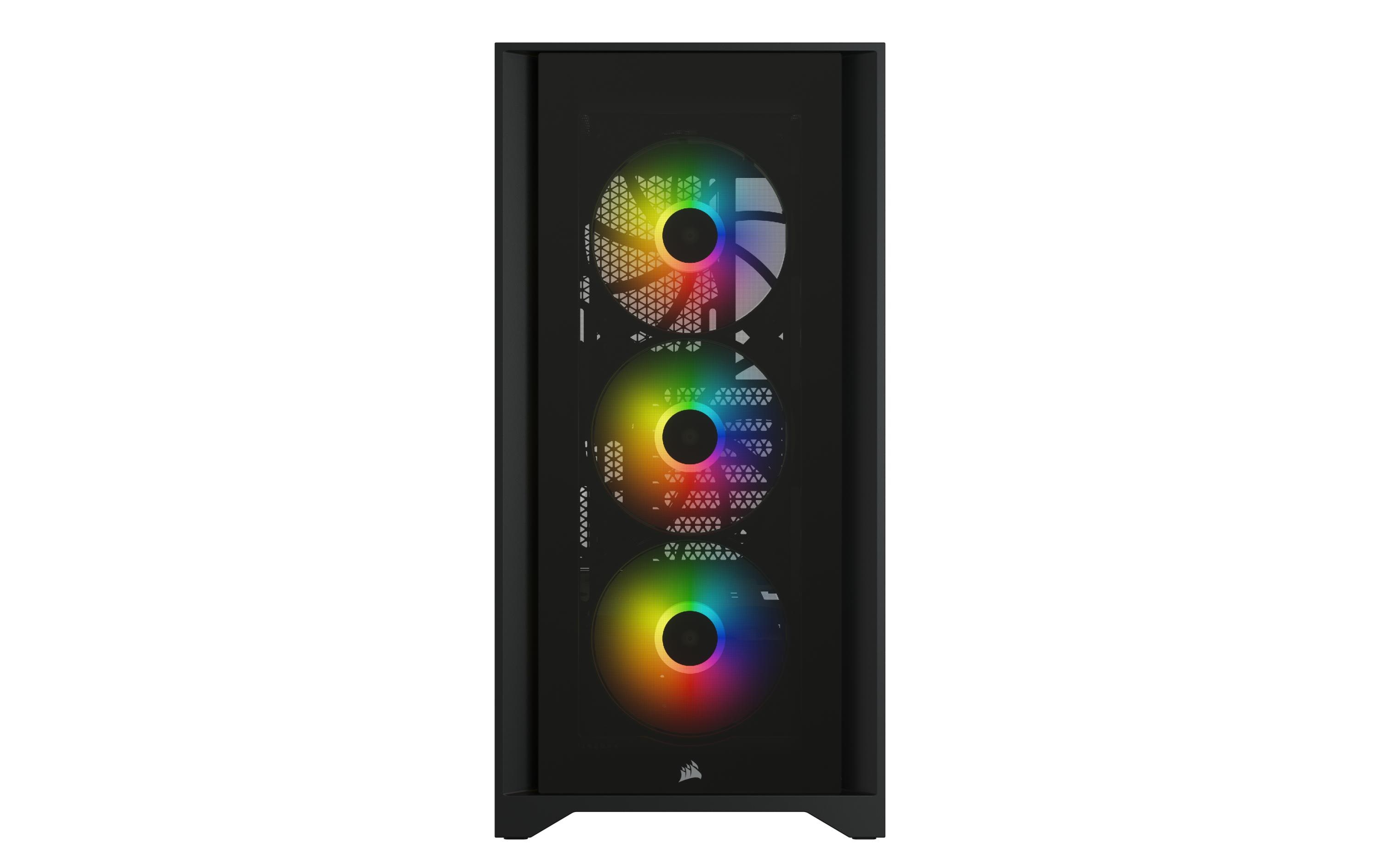 Corsair PC-Gehäuse iCUE 4000X RGB Schwarz