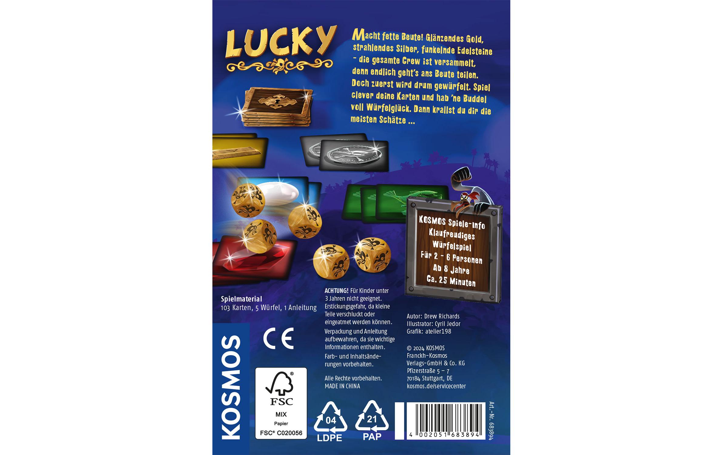 Kosmos Familienspiel Lucky -DE-