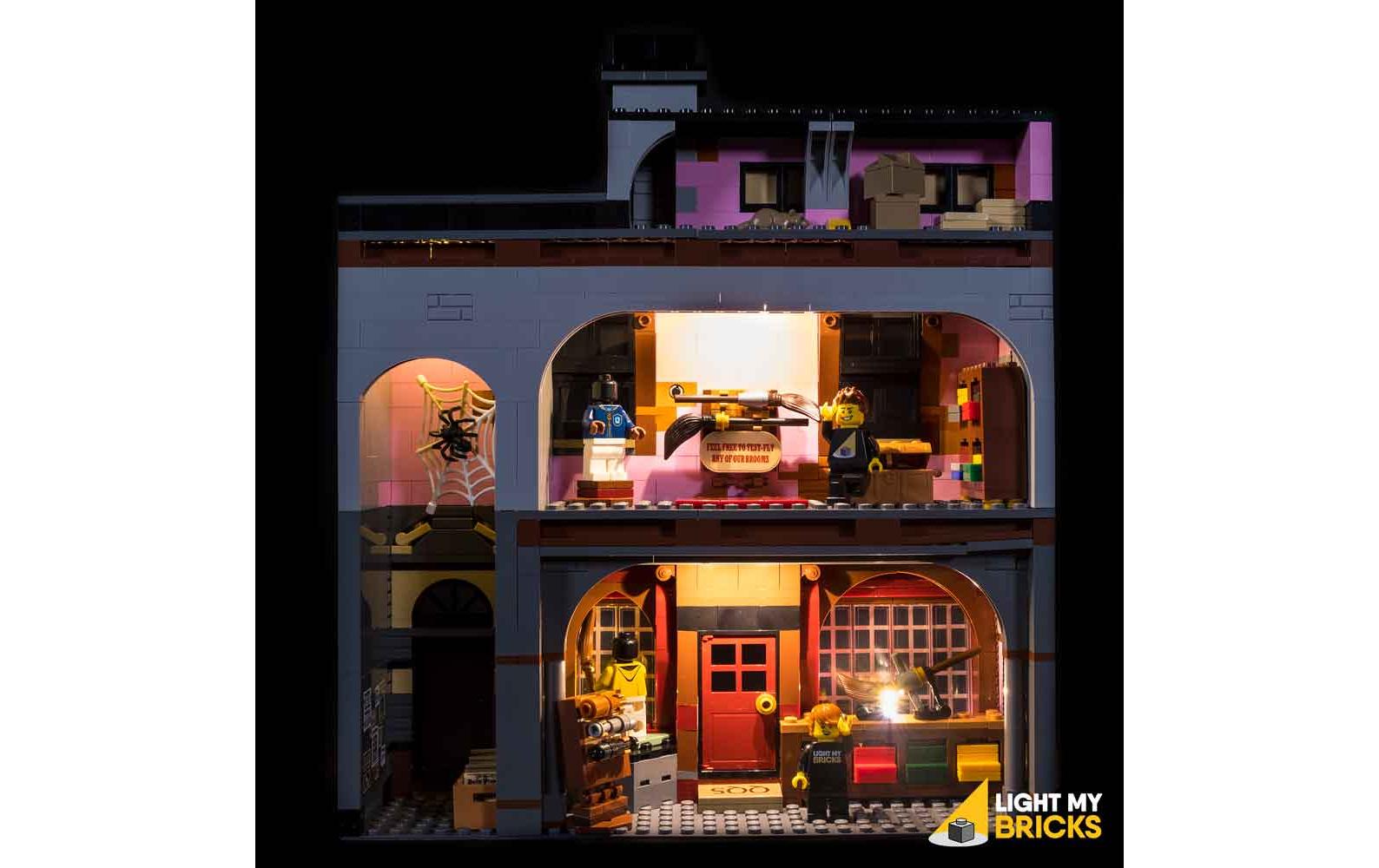 Light My Bricks LED-Licht-Set für LEGO® Harry Potter Winkelgasse 75978