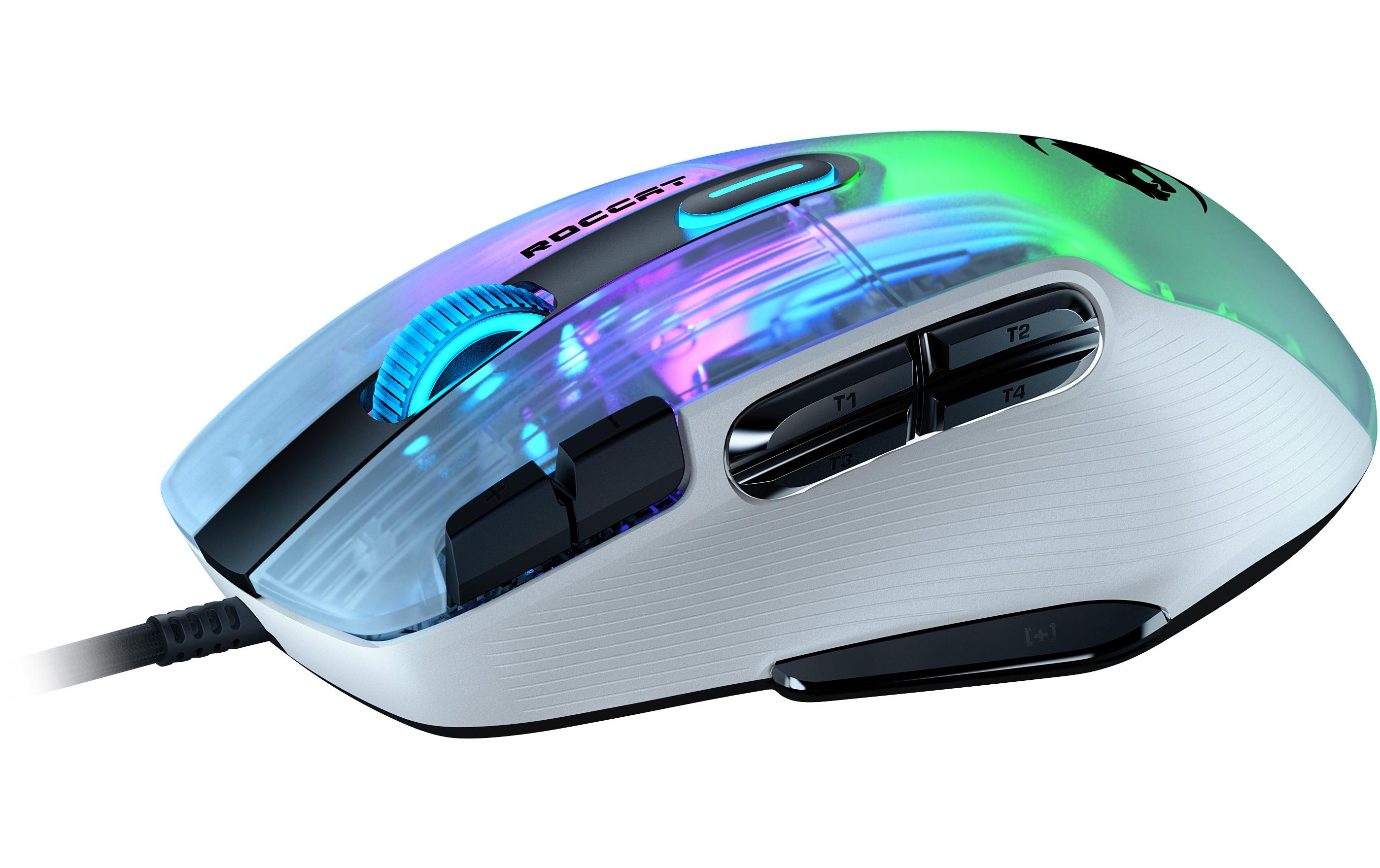 Roccat Gaming-Maus Kone XP Weiss