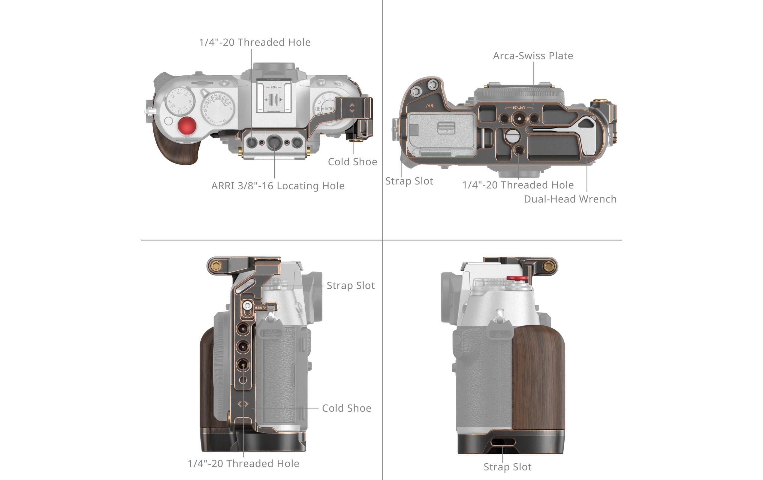 Smallrig «Retro» Käfig für die FUJIFILM X-T50