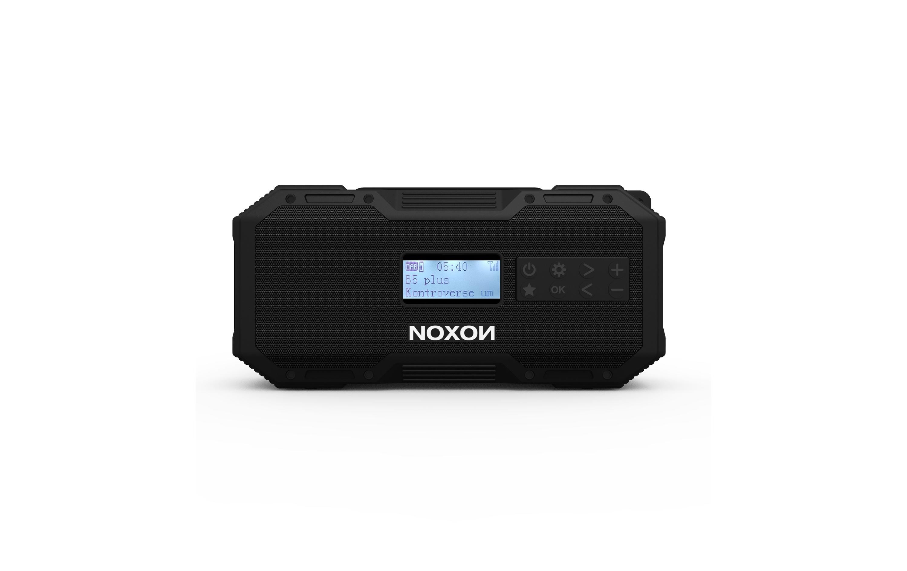 Noxon DAB+ Radio Dynamo Solar 411 Schwarz