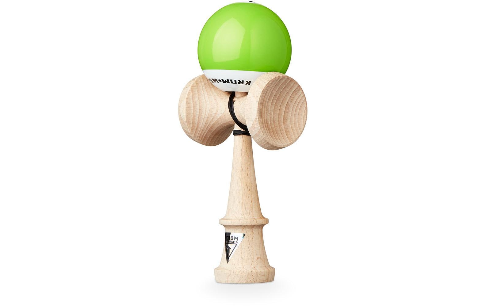 KROM KENDAMA Kendama Krom Pop LOL Lime Green