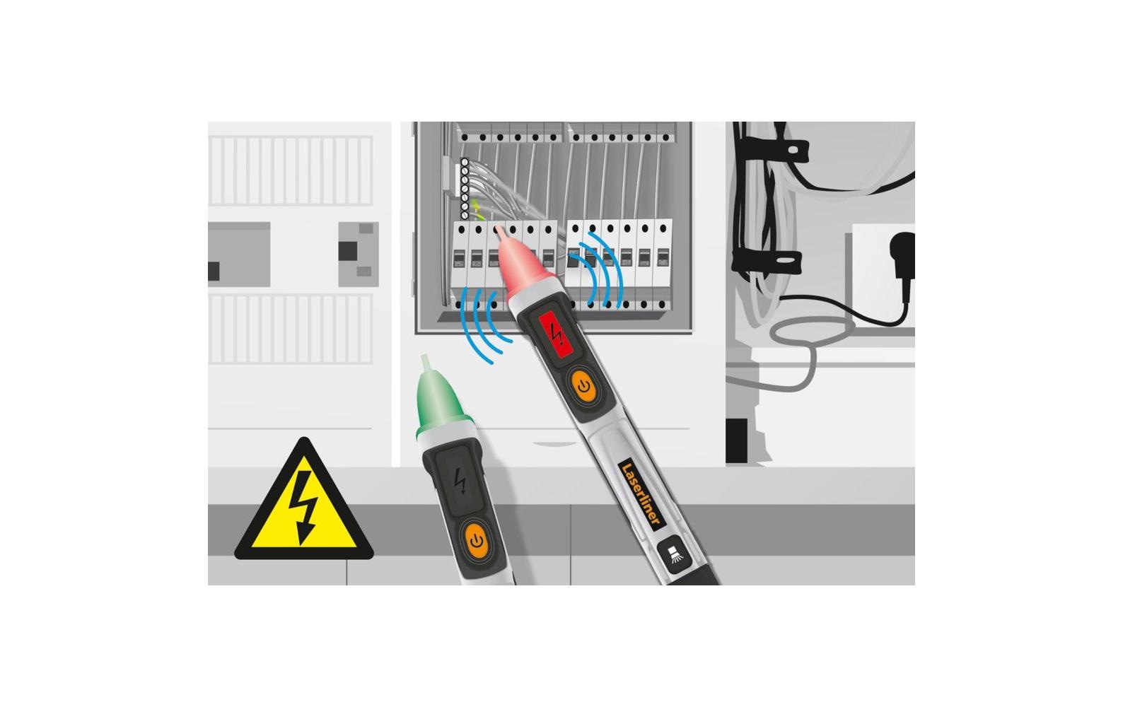 Laserliner Spannungsprüfer ActiveFinder Pro, CAT IV, 1000 V