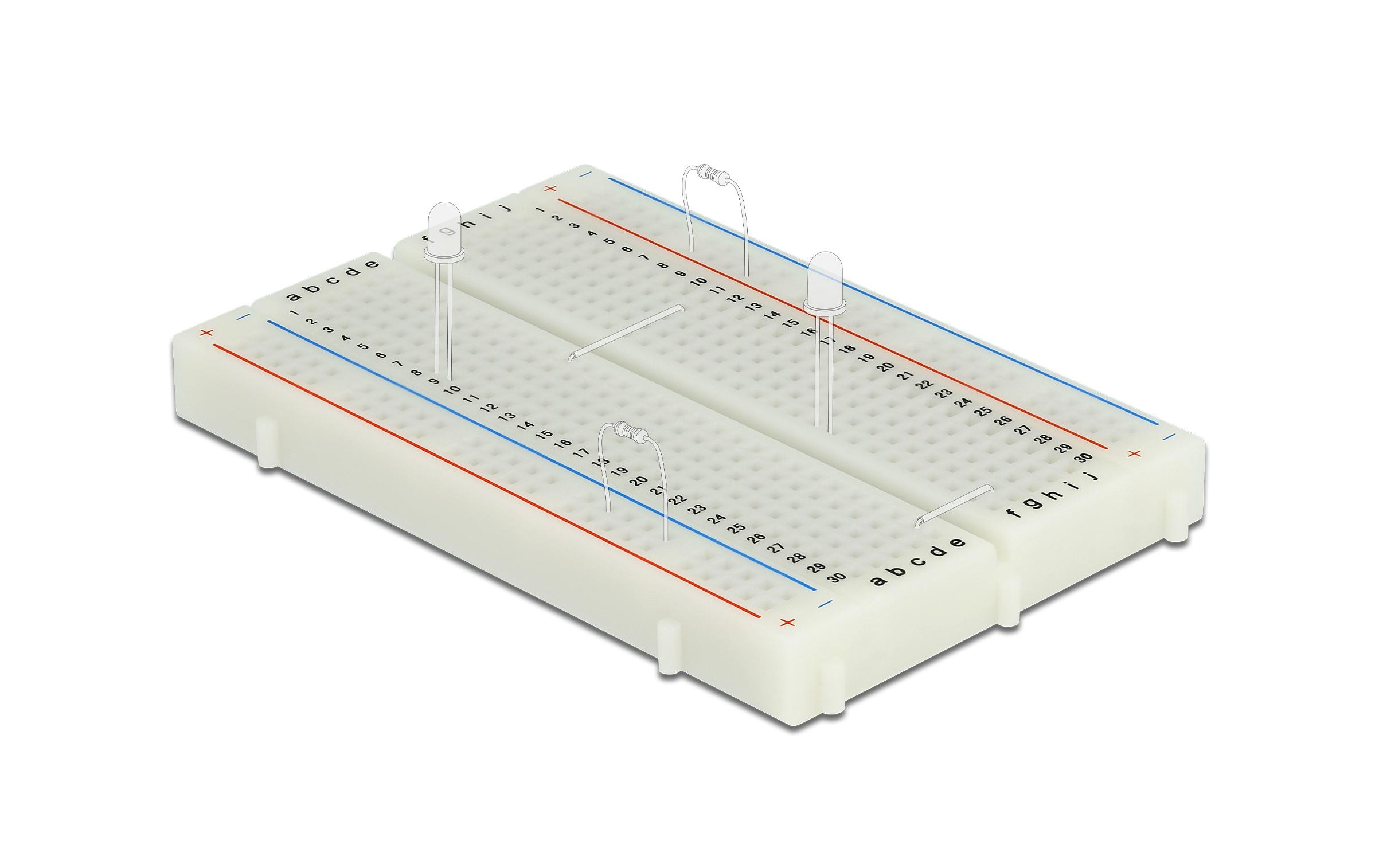 Delock Breadboard 300/100 Kontakte