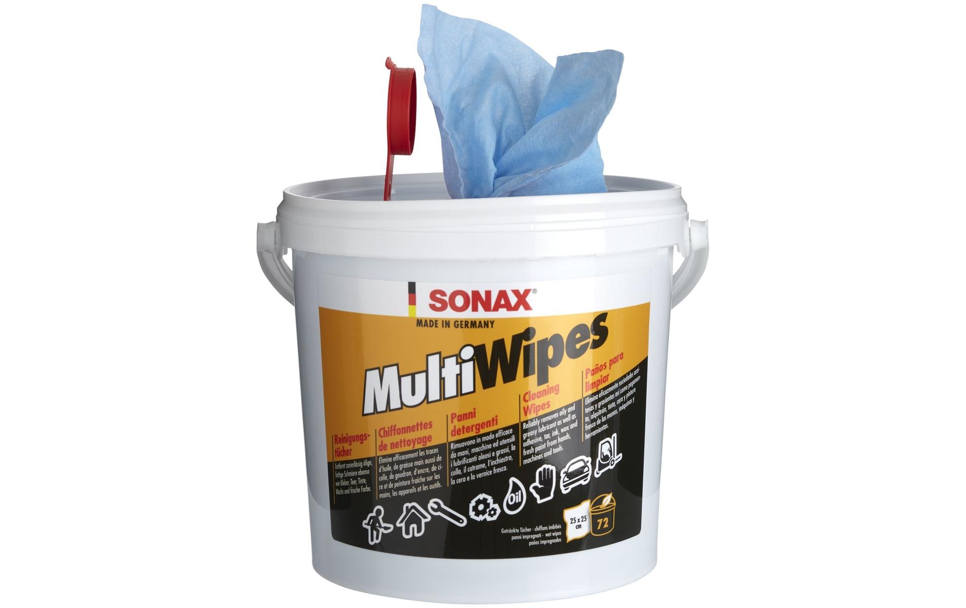 Sonax MultiWipes, Reinigungstücher, Eimer 72 Stück