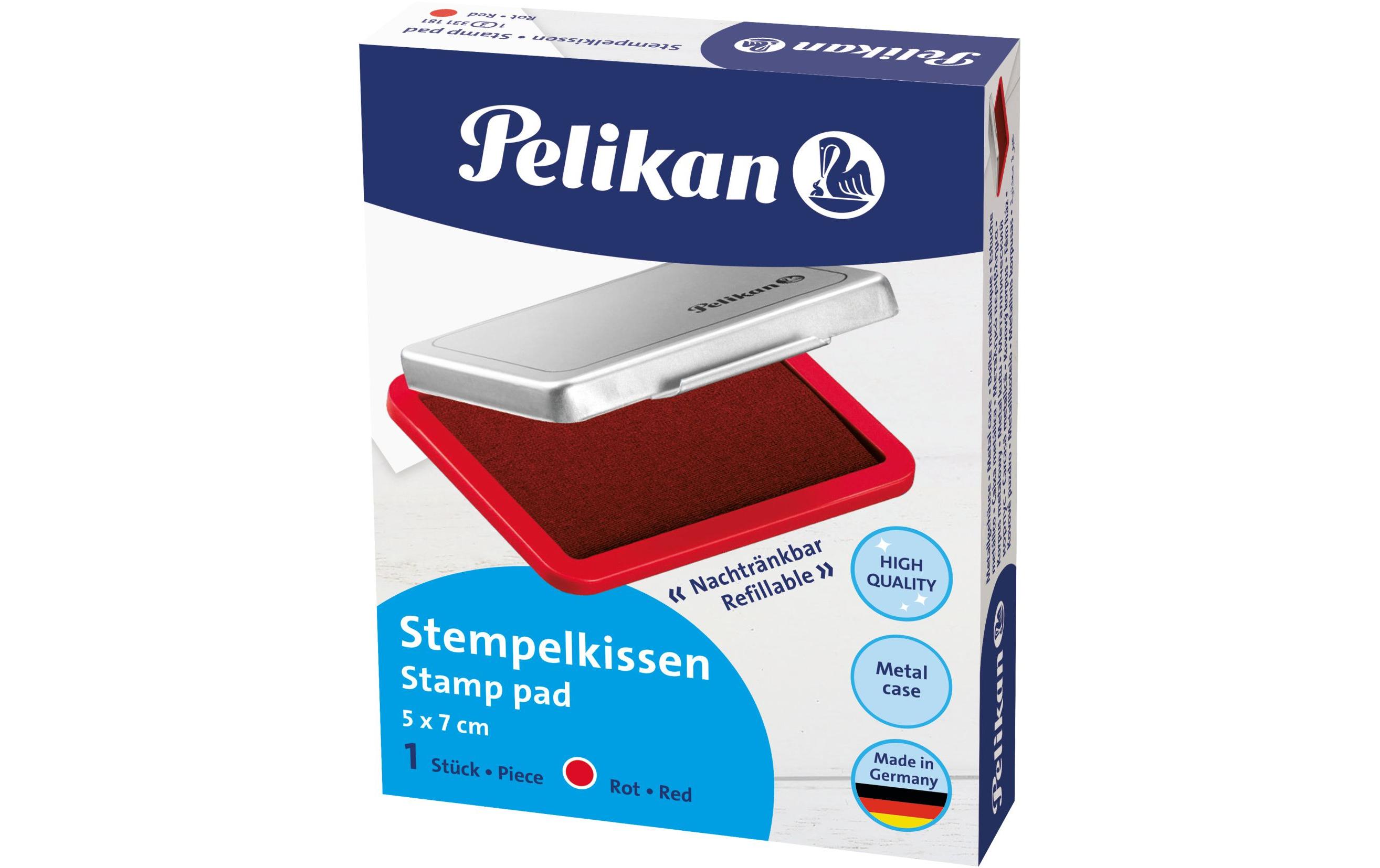 Pelikan Stempelkissen Rot