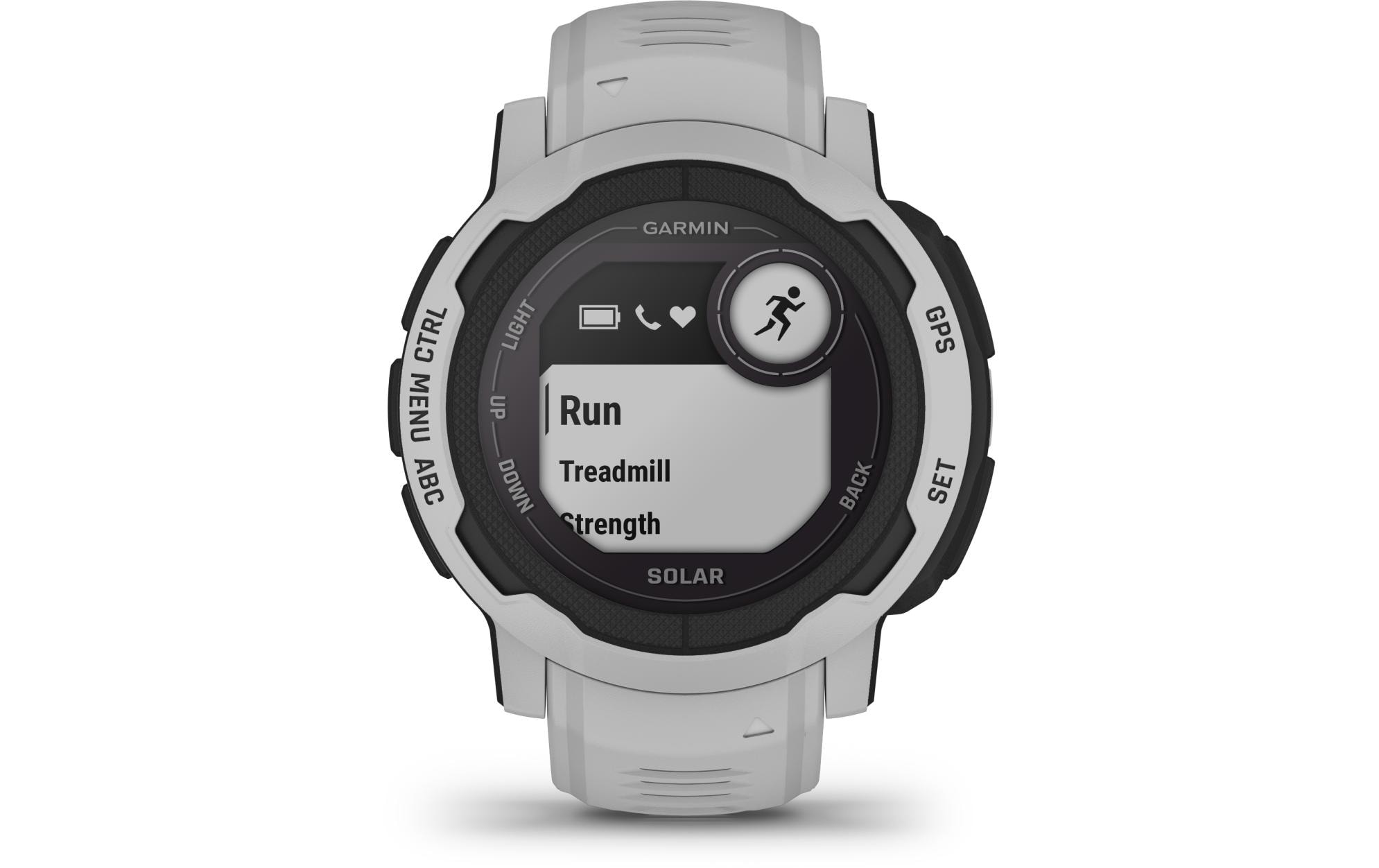 GARMIN Sportuhr Instinct 2 Solar, Mist Gray