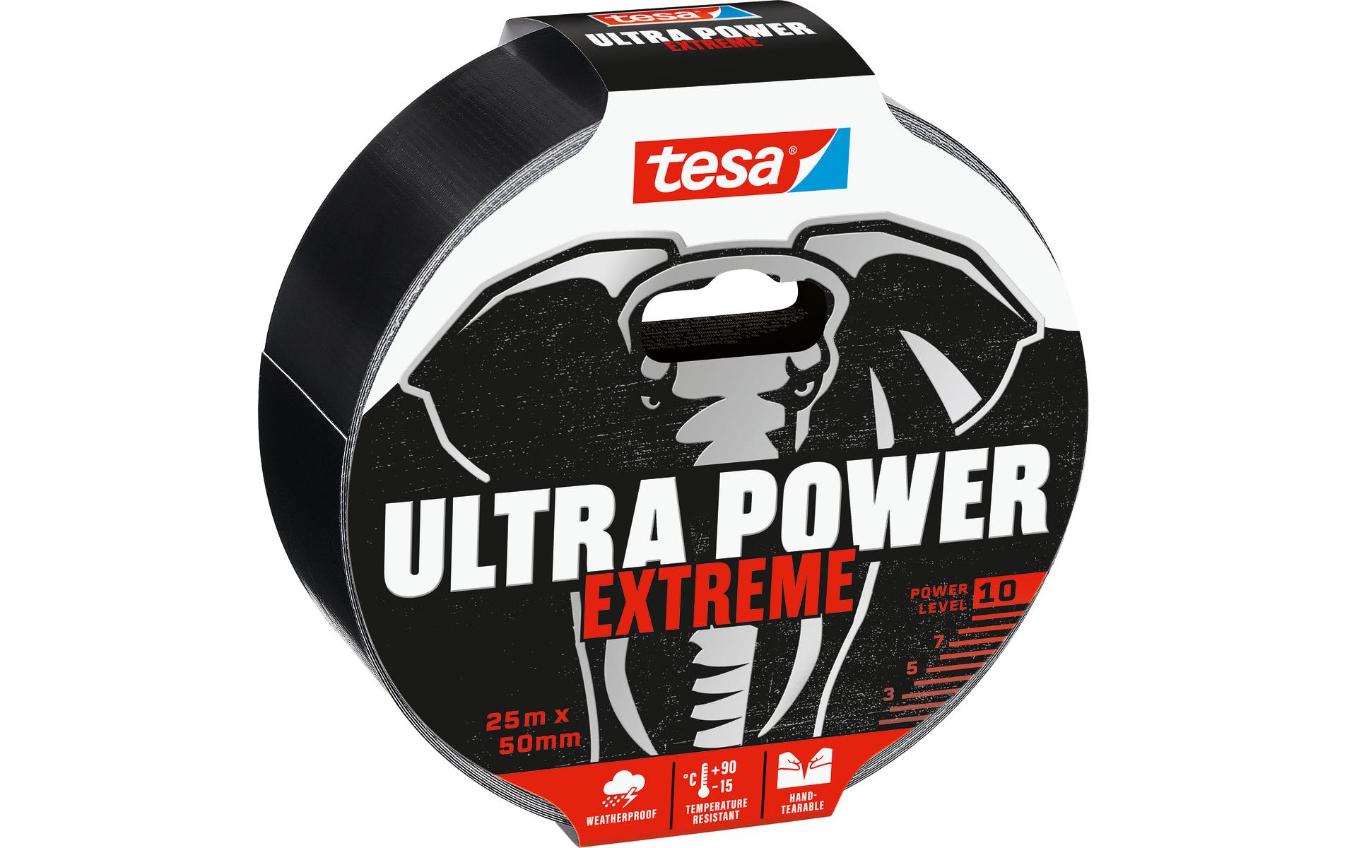 tesa Gewebeband Ultra Power Extreme, 25 m x 50 mm