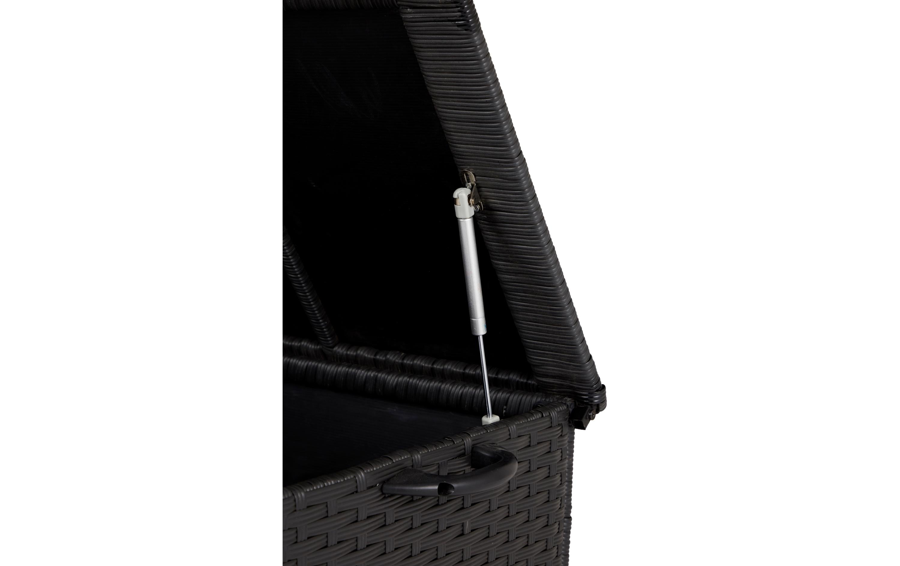 COCON Gartenbox Victoria, 133 x 63 x 45 cm, Schwarz