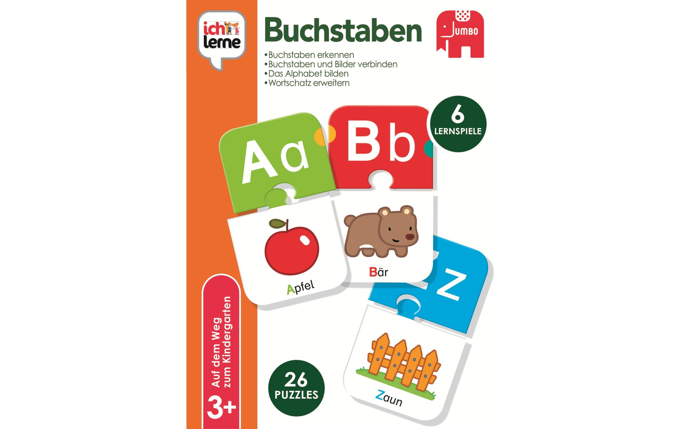 Jumbo Kinderspiel Ich lerne Buchstaben