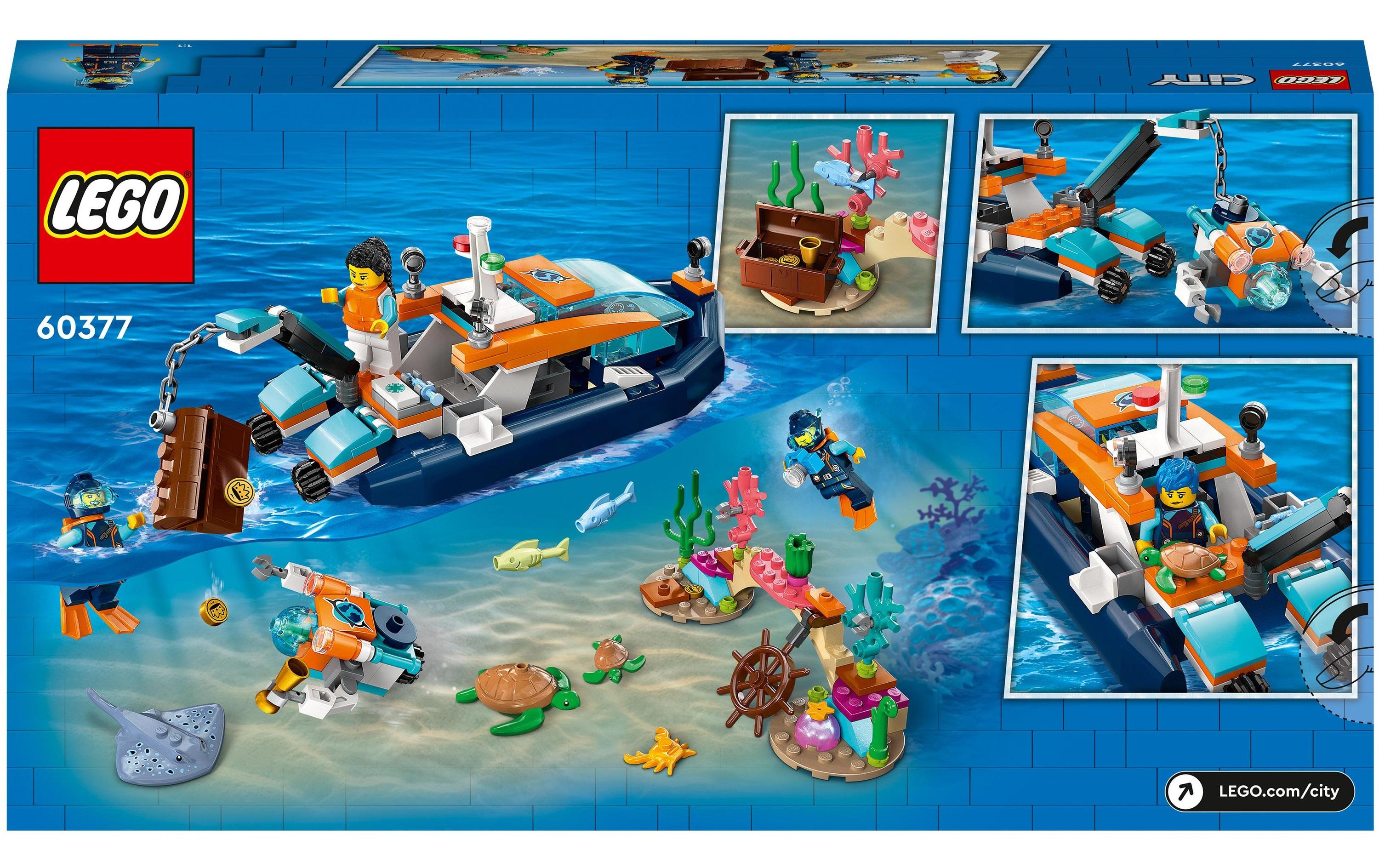 LEGO® City Meeresforscher-Boot 60377