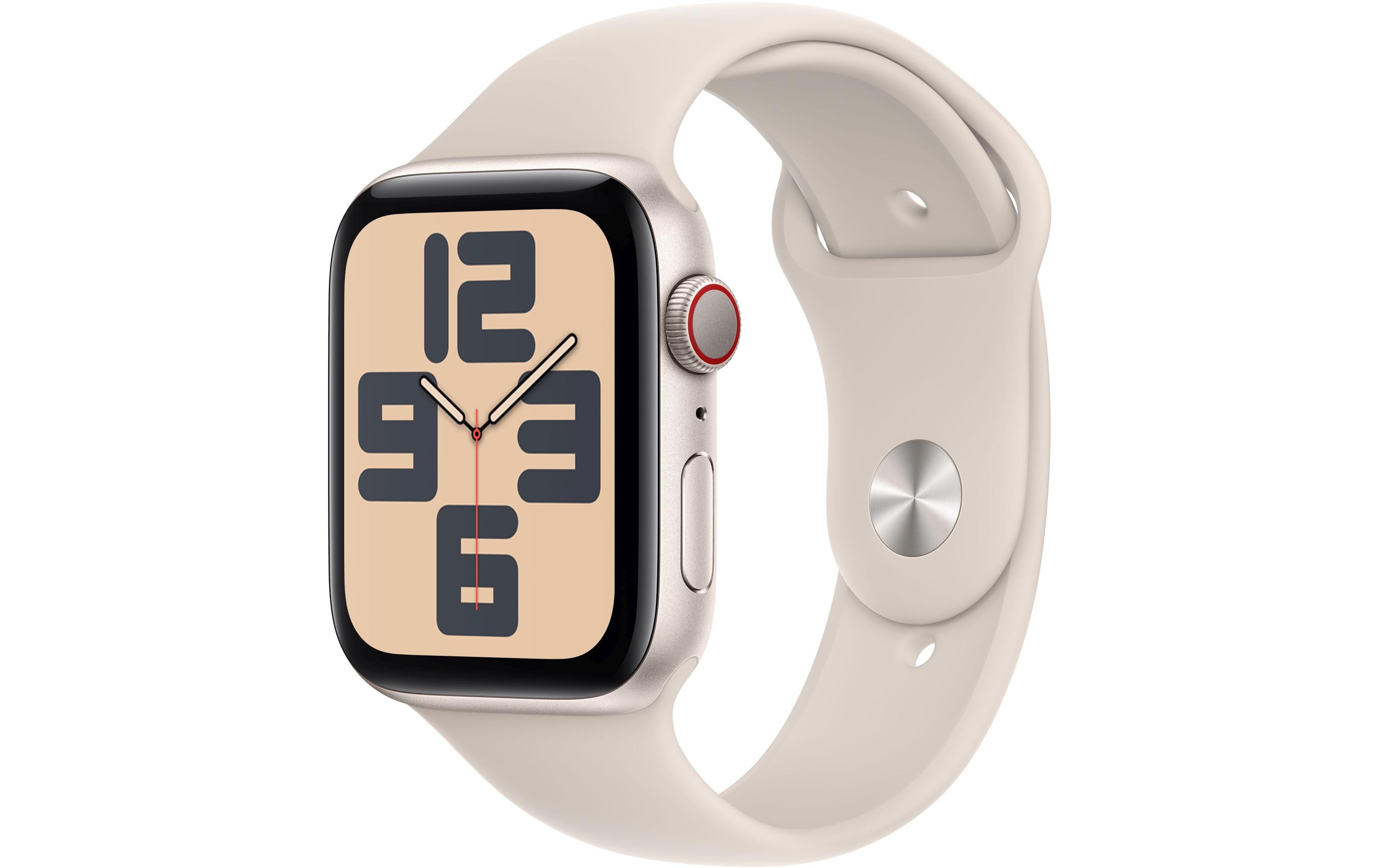 Apple Watch SE 2023 44 mm LTE Alu Sport Polarstern M/L