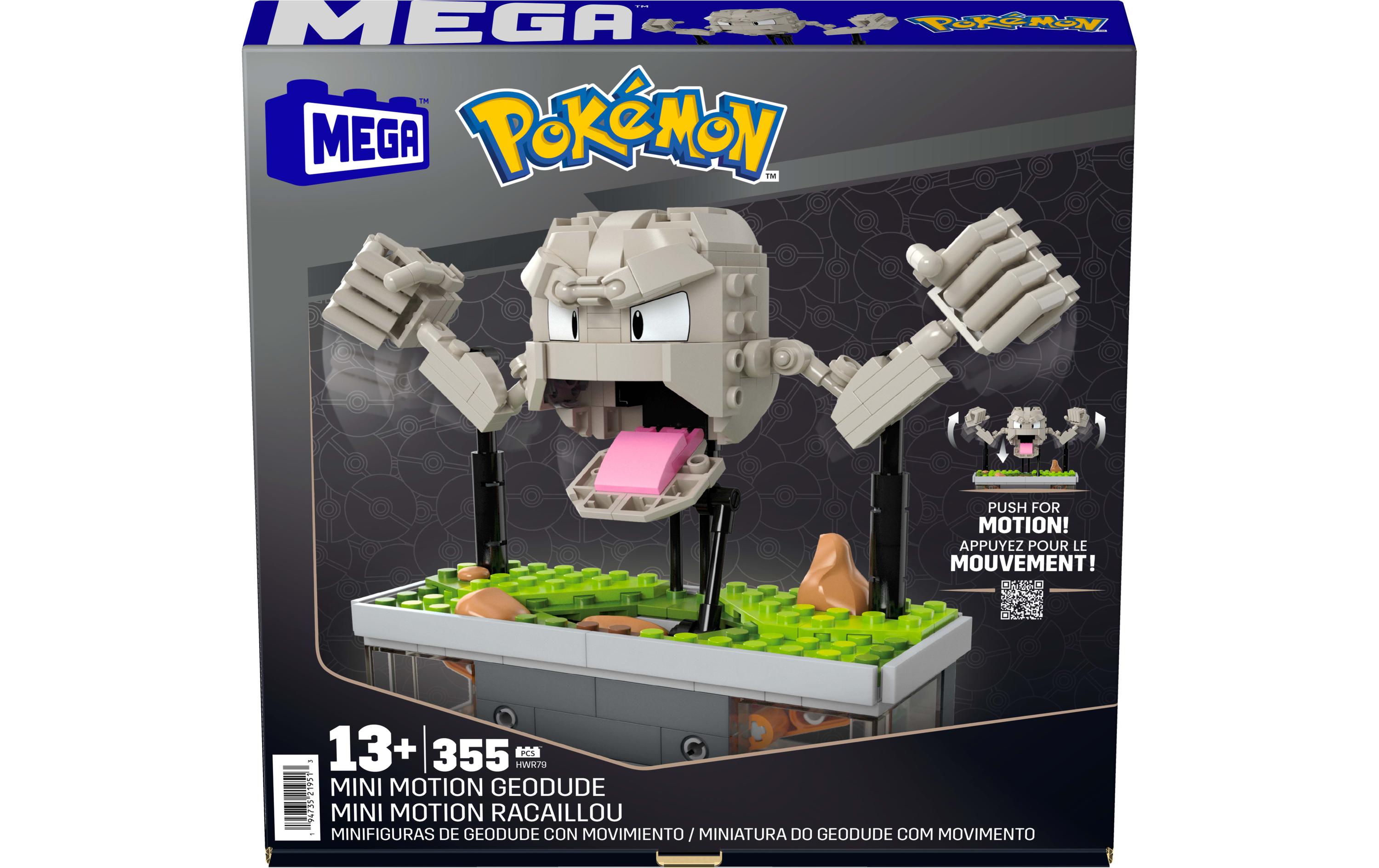 Mega Construx Pokémon Mini Motion Kleinstein