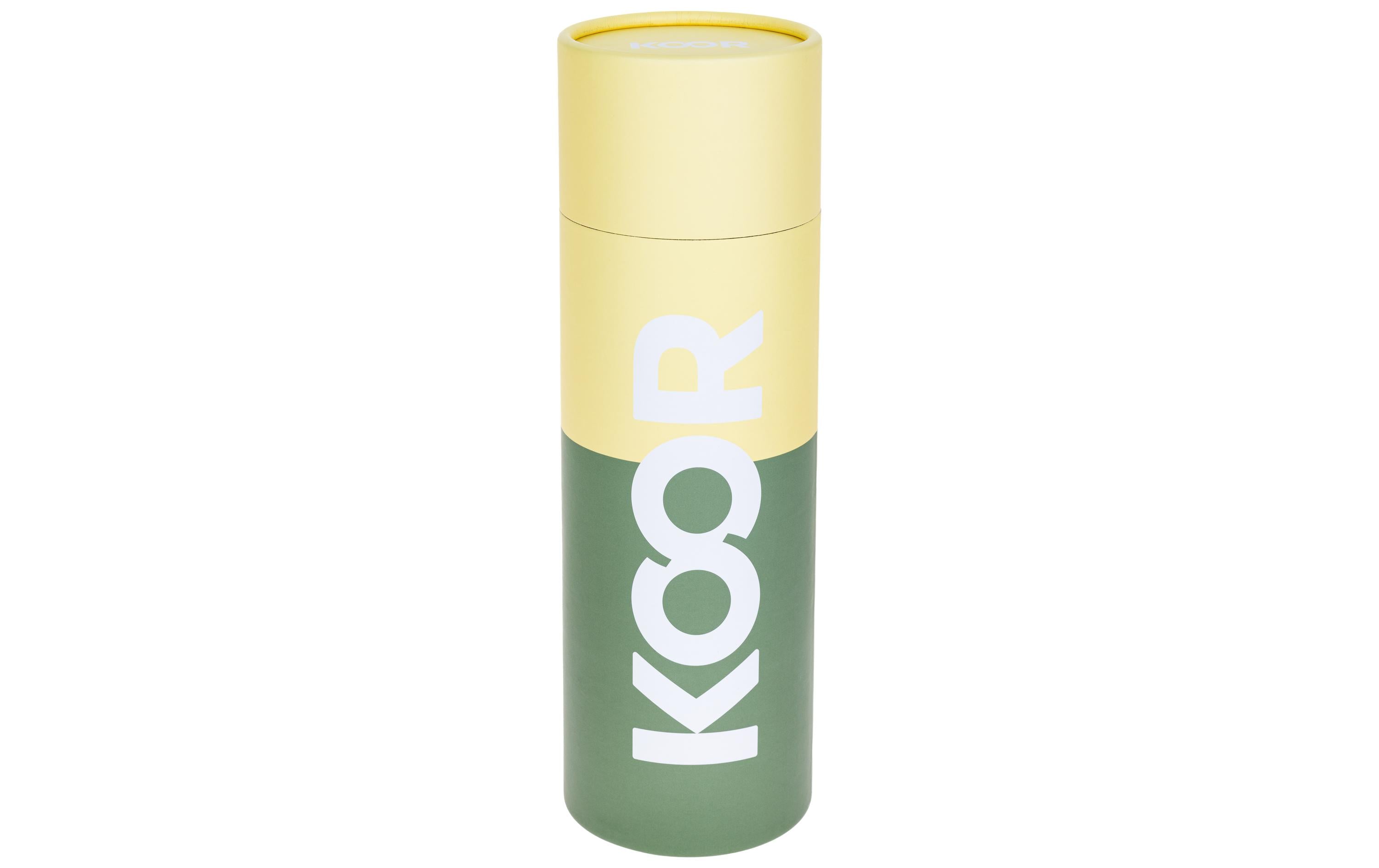 KOOR Trinkflasche Giallo / Oliva 500 ml