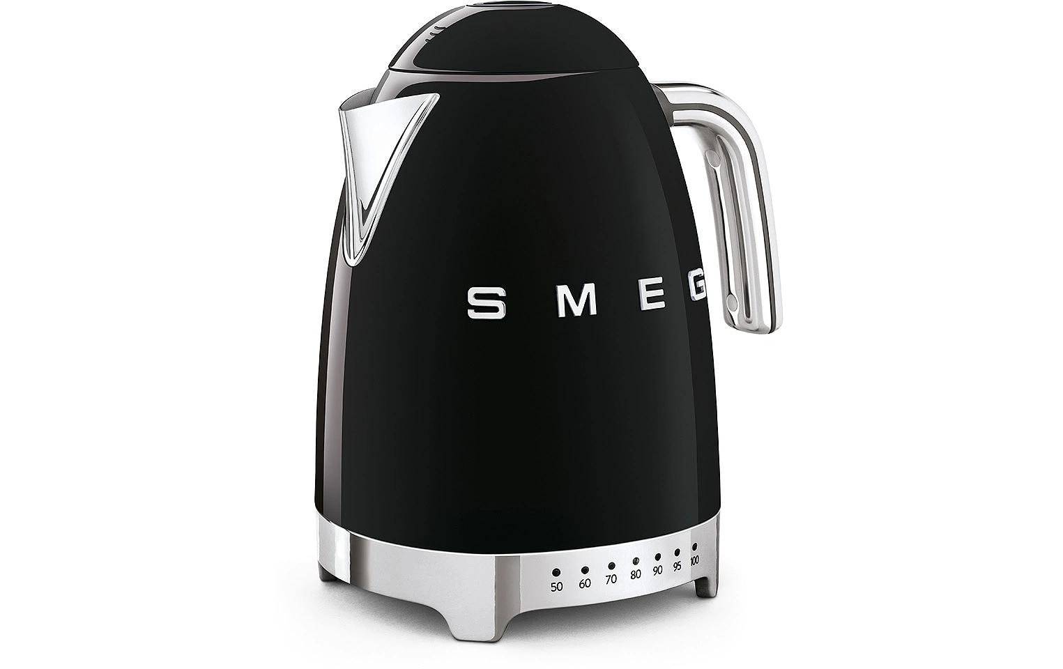 SMEG Wasserkocher 50's Style KLF04BLEU 1.7 l, Schwarz