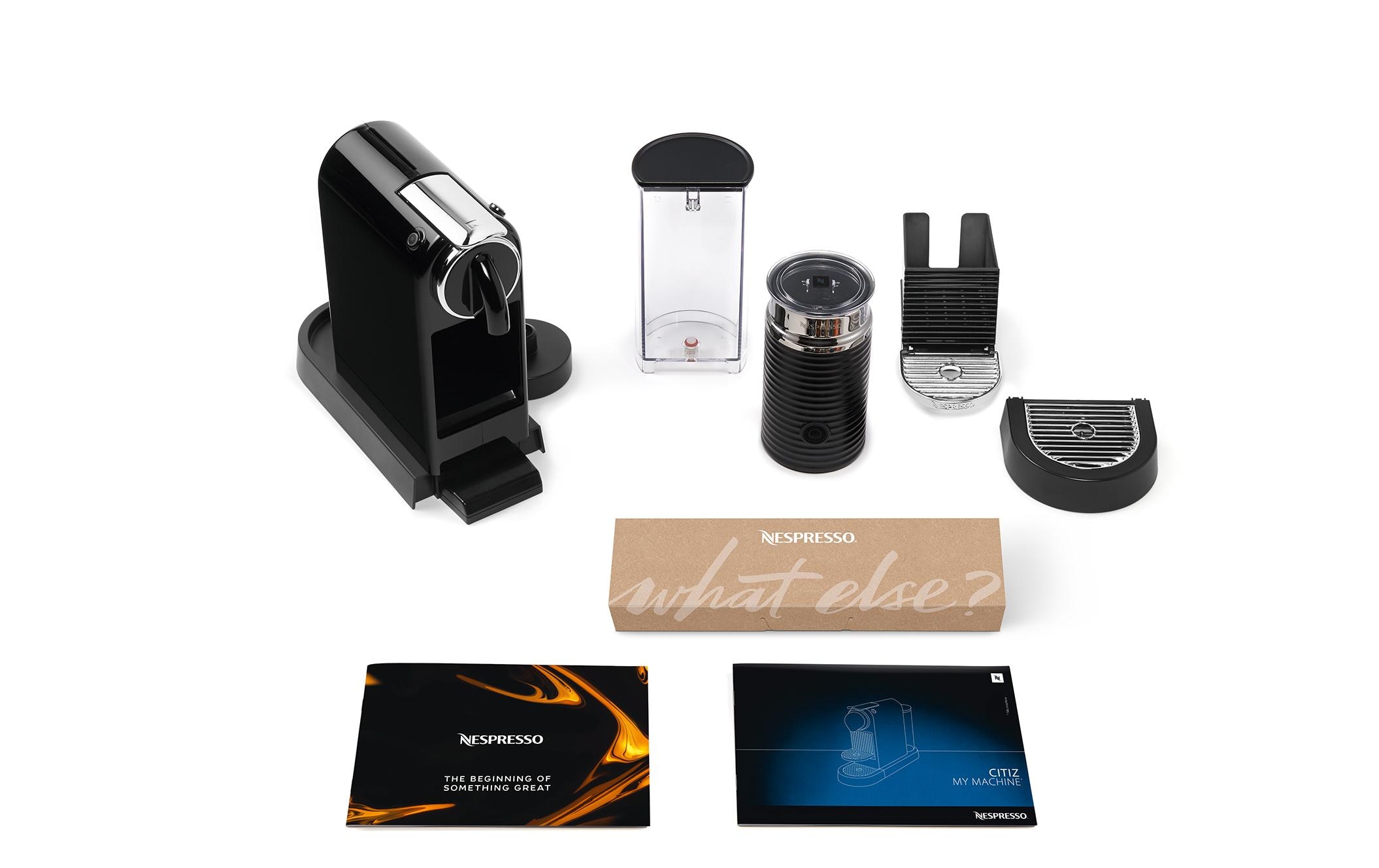 De'Longhi Kaffeemaschine Nespresso CitiZ & Milk EN267.BAE Schwarz