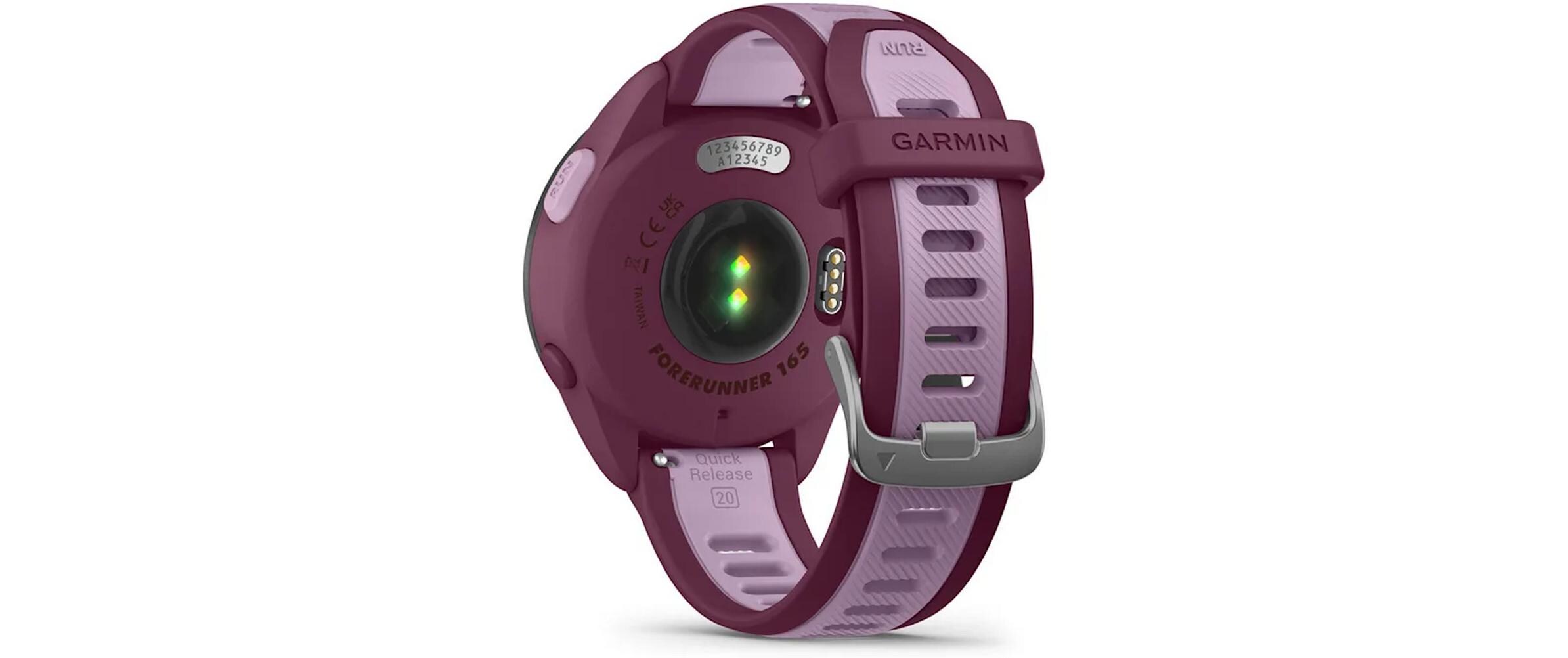 GARMIN Sportuhr Forerunner 165 Music Rosa