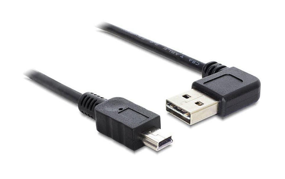 Delock USB 2.0-Kabel EASY-USB USB A - Mini-USB B 5 m