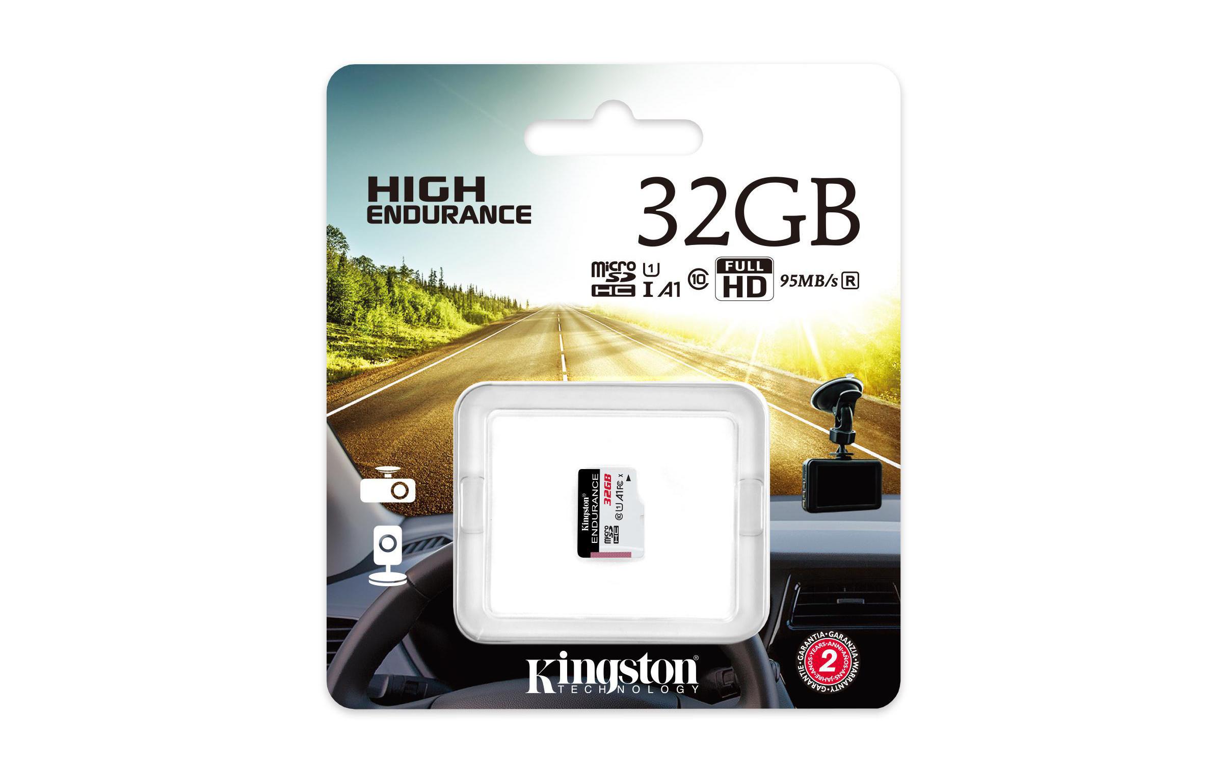 Kingston microSDHC-Karte High Endurance UHS-I U1 32 GB