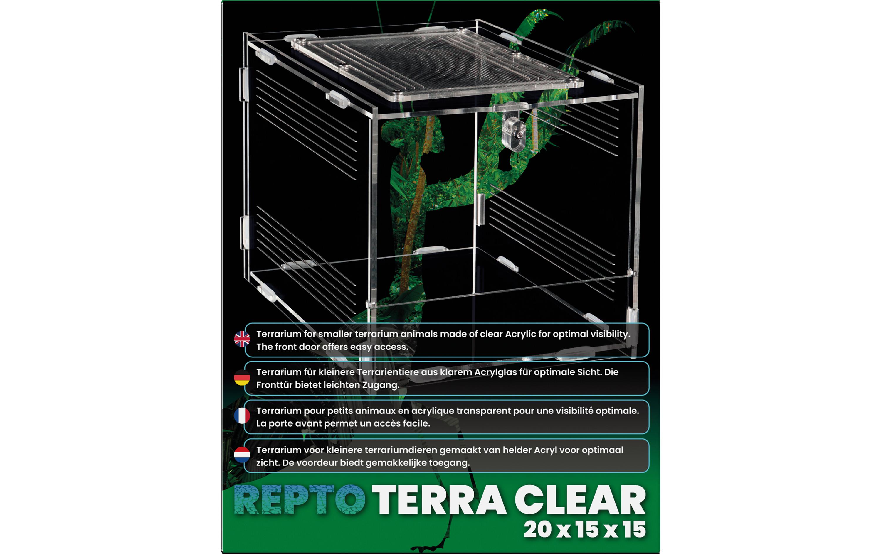 Repto Terrarium Plexi, 20 x 15 x 15 cm