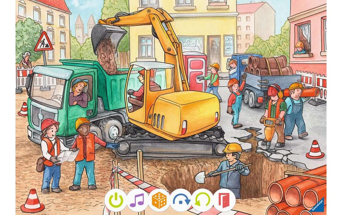 tiptoi Puzzle Baustelle