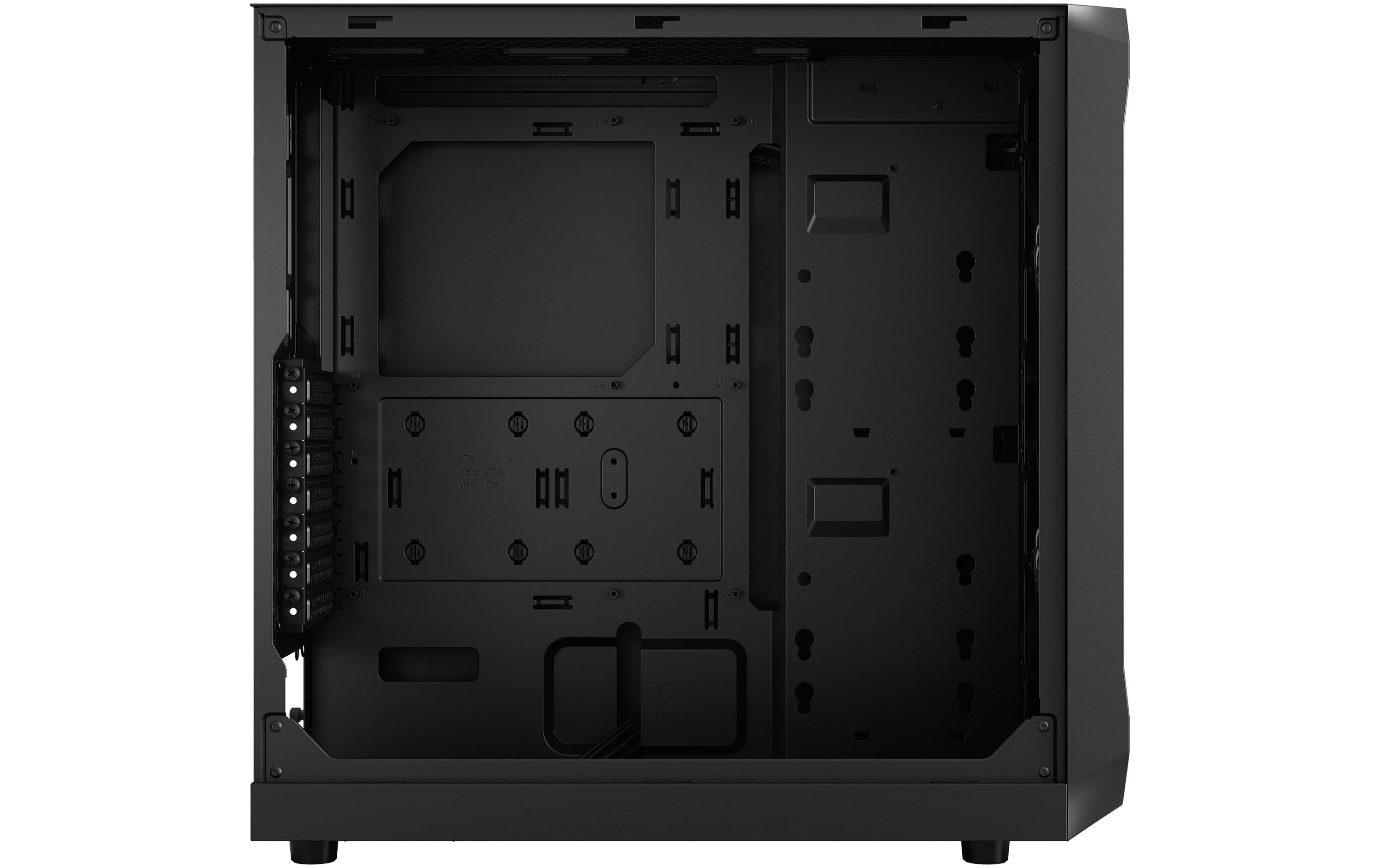 Fractal Design PC-Gehäuse Focus 2 TG Clear Tint Schwarz