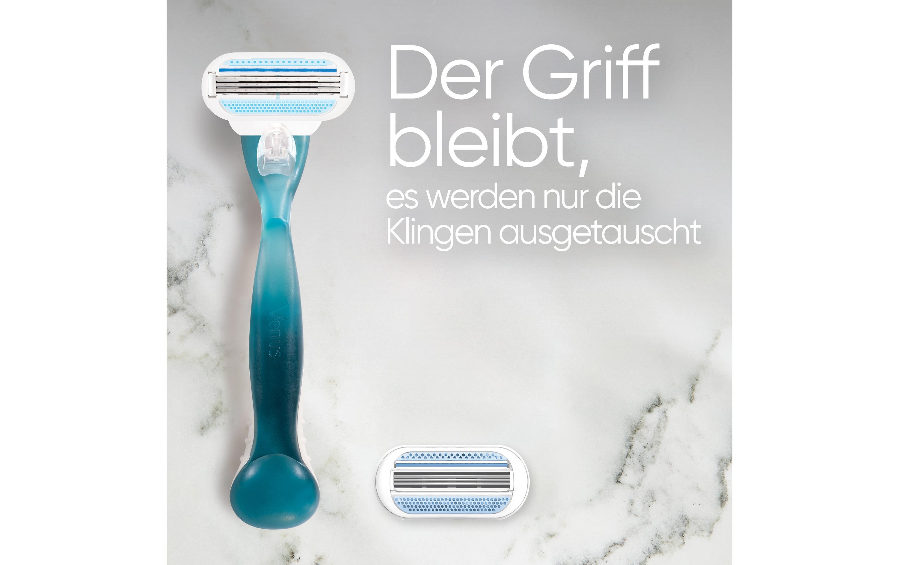 Gillette Venus Rasierer Smooth + 5 Rasierklingen