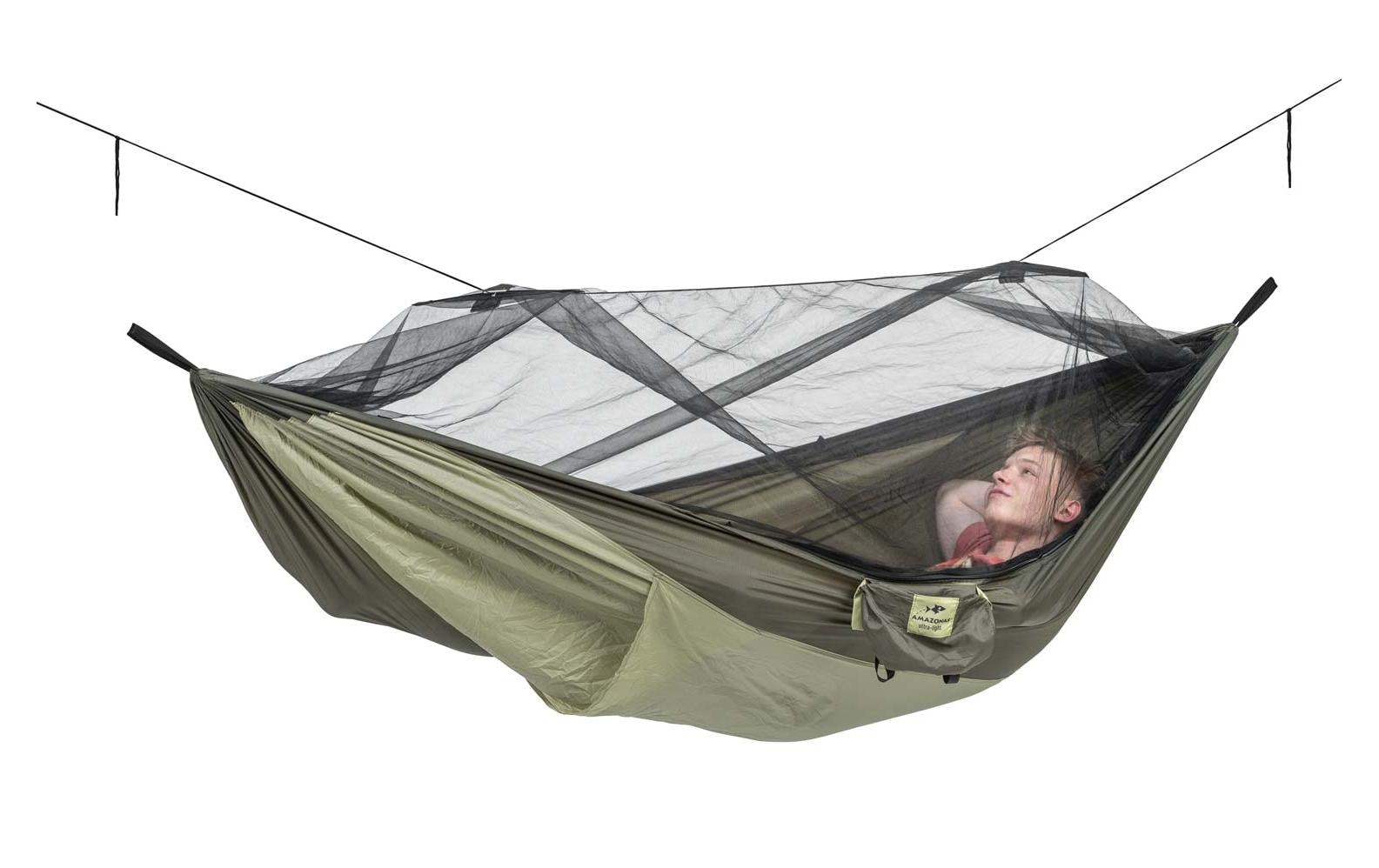 AMAZONAS Hängematte Hammock Moskito-Traveller Thermo XXL