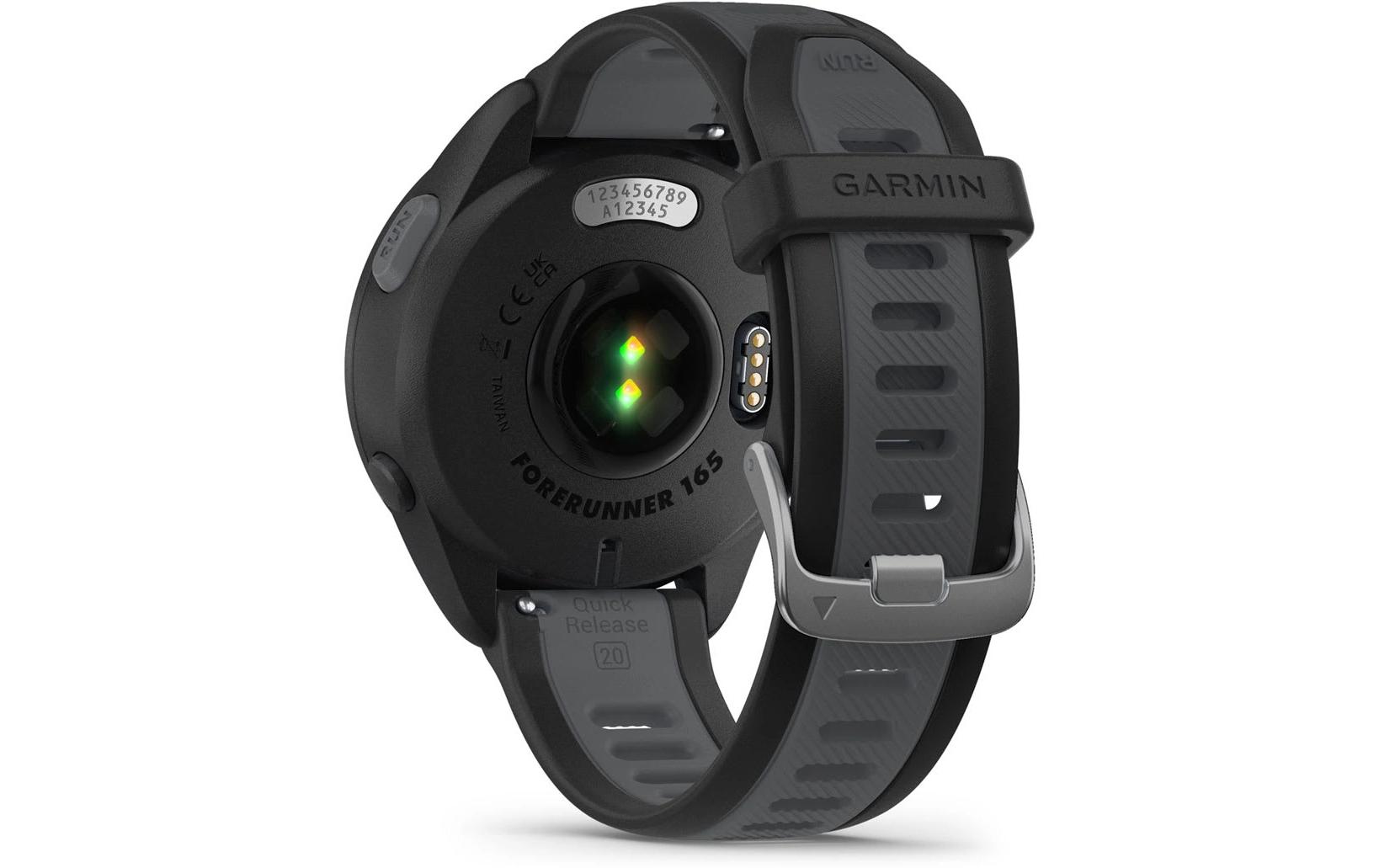 GARMIN Sportuhr Forerunner 165 Music Dunkelgrau