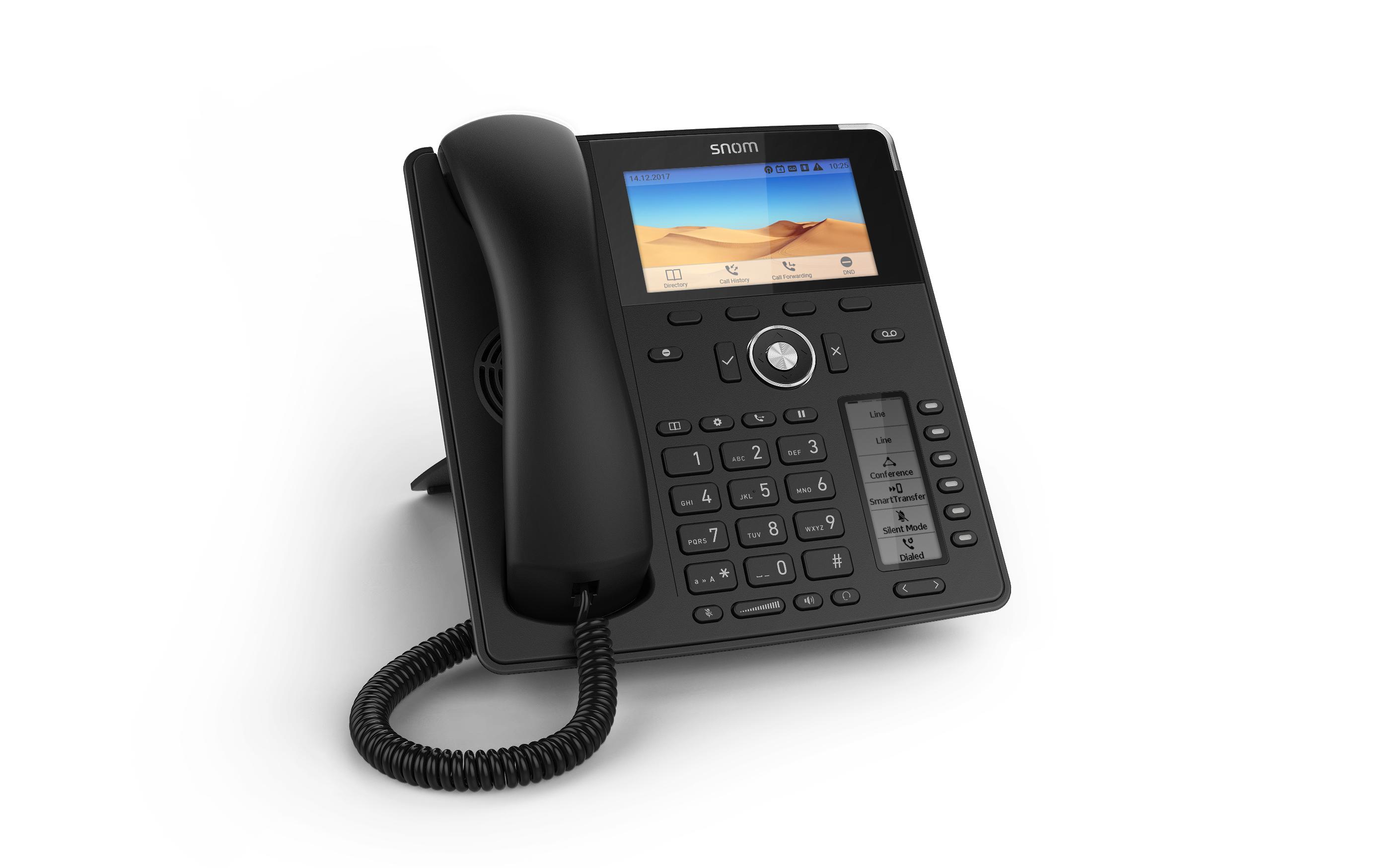 snom Tischtelefon D785 Schwarz