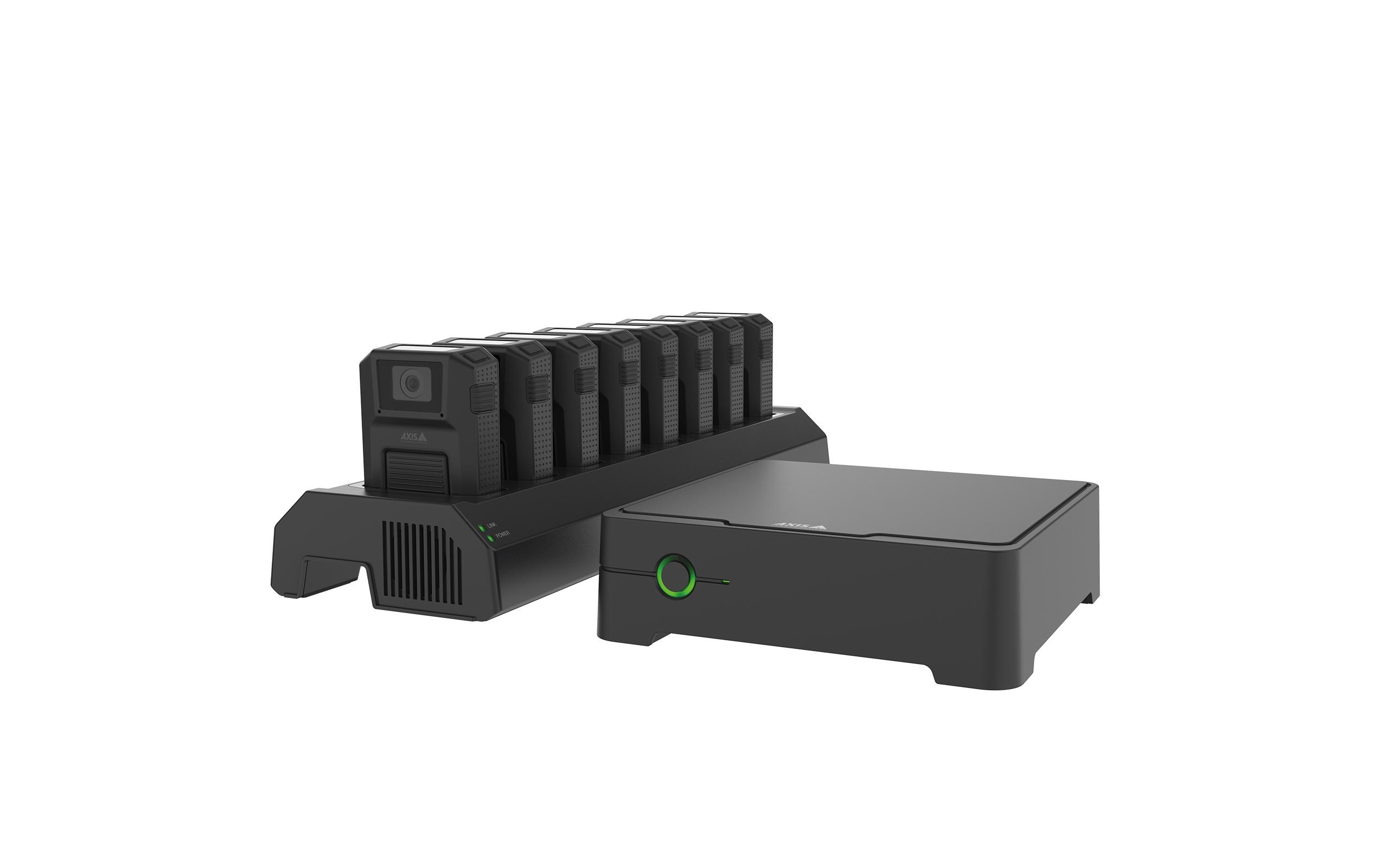 Axis W800 System Controller für Bodycam 0.48 TB, 40 Kanal