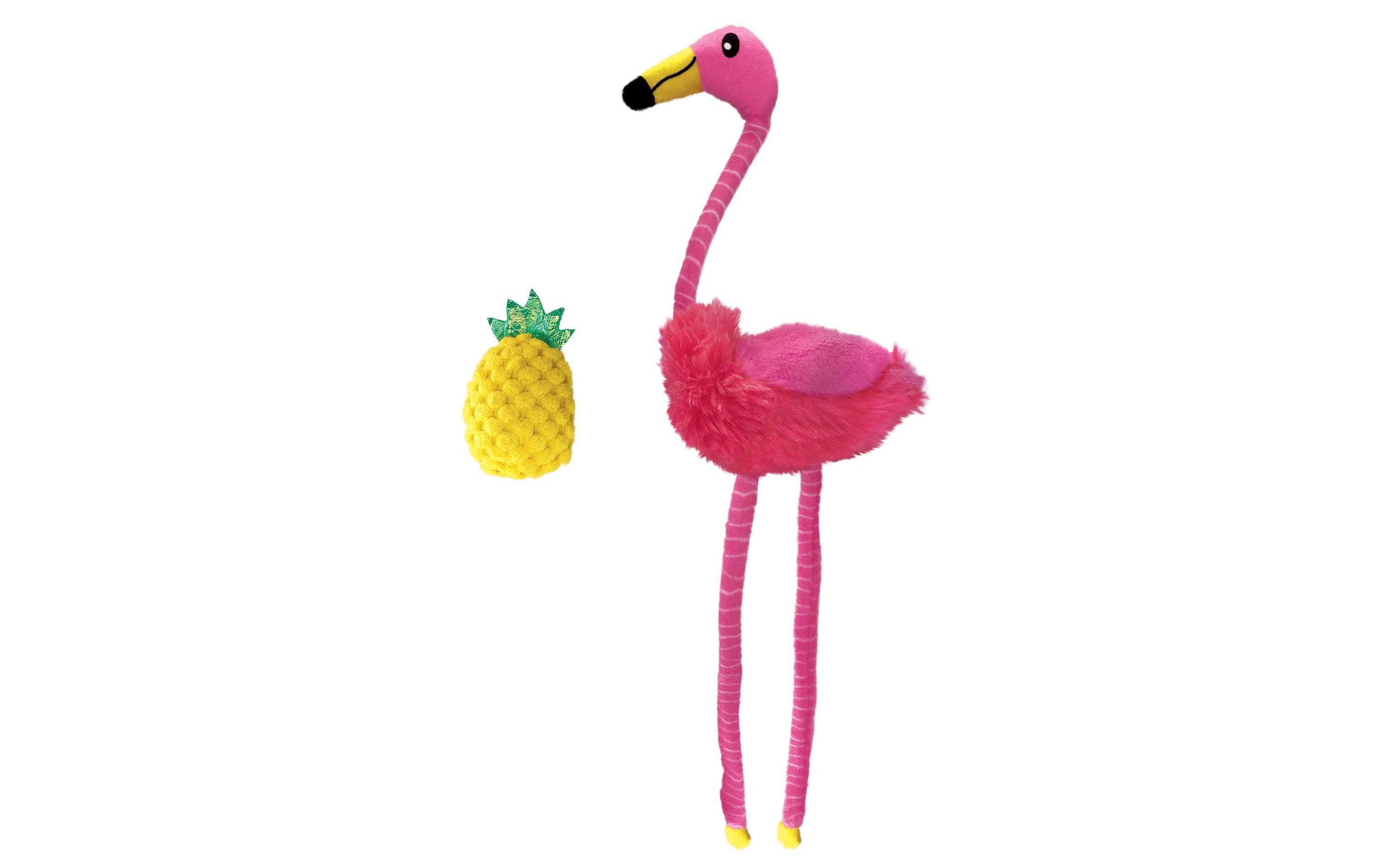 Kong Cat Tropics Flamingo 2-PK, 29.2 x 3.2 x 14 cm